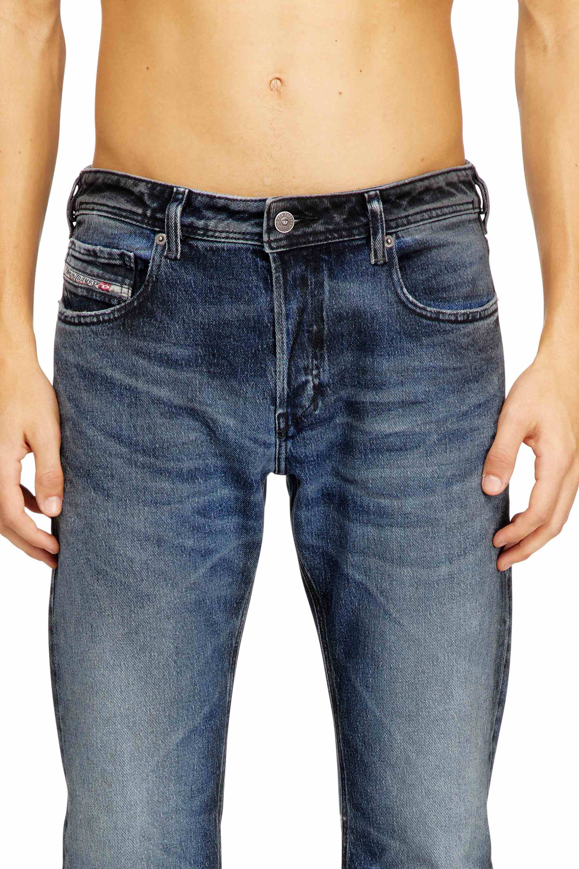 Mid Blue Bootcut Fit Jeans - 2007 Zatiny