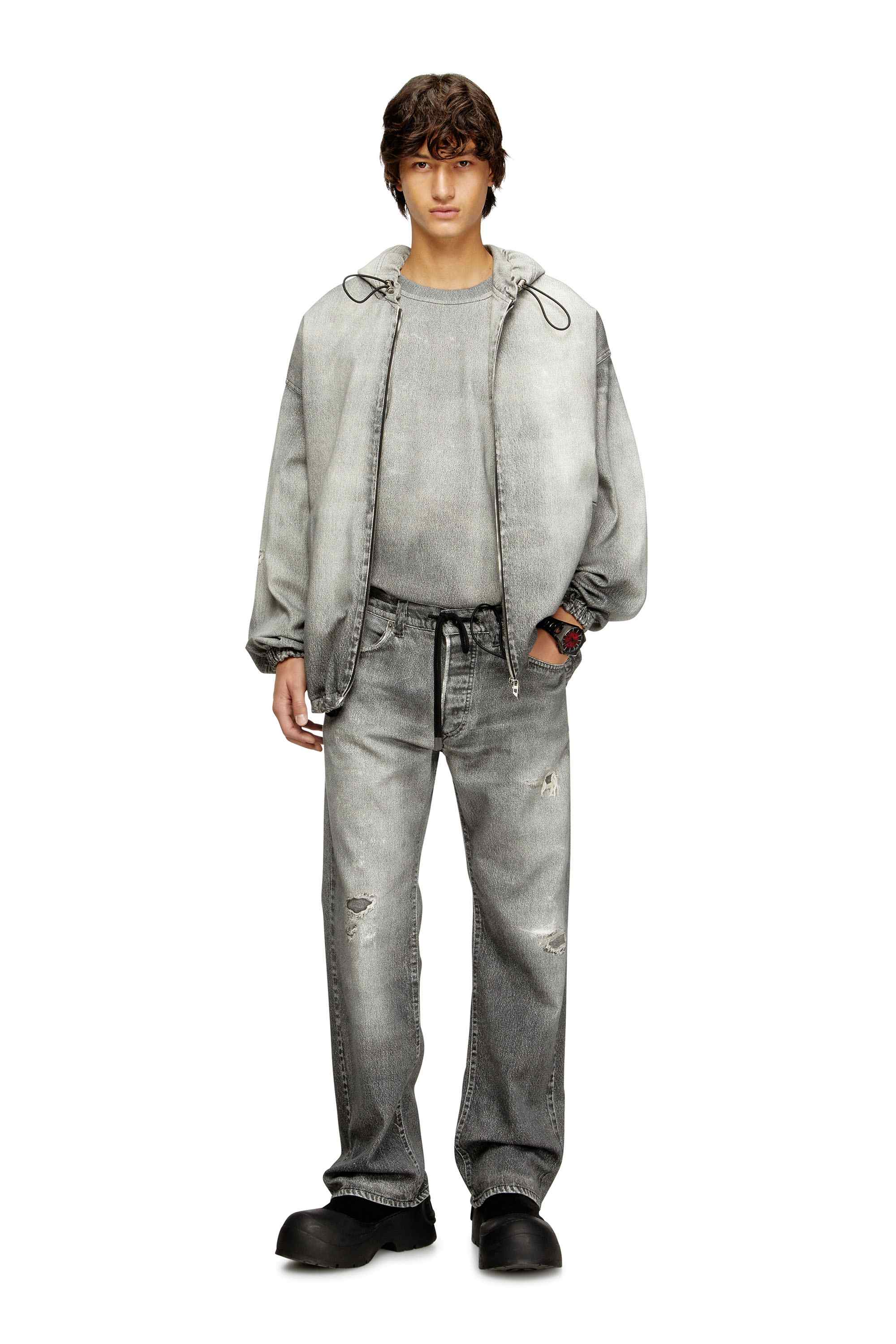 Grey Relaxed Fit 2080 D-Reel Joggjeans