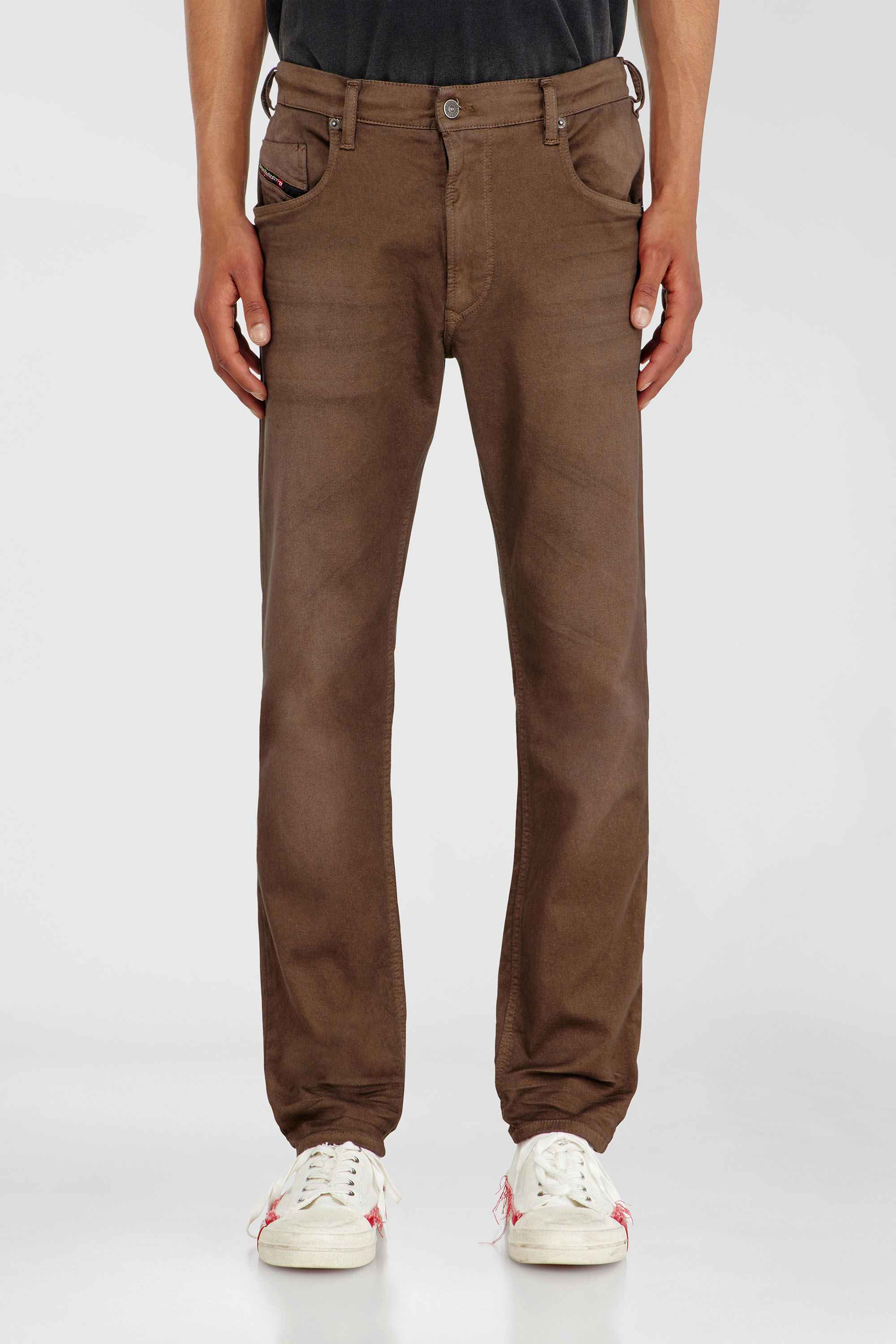 Brown Regular Regular Waist 2032 D-Krooley-BW Joggjeans®