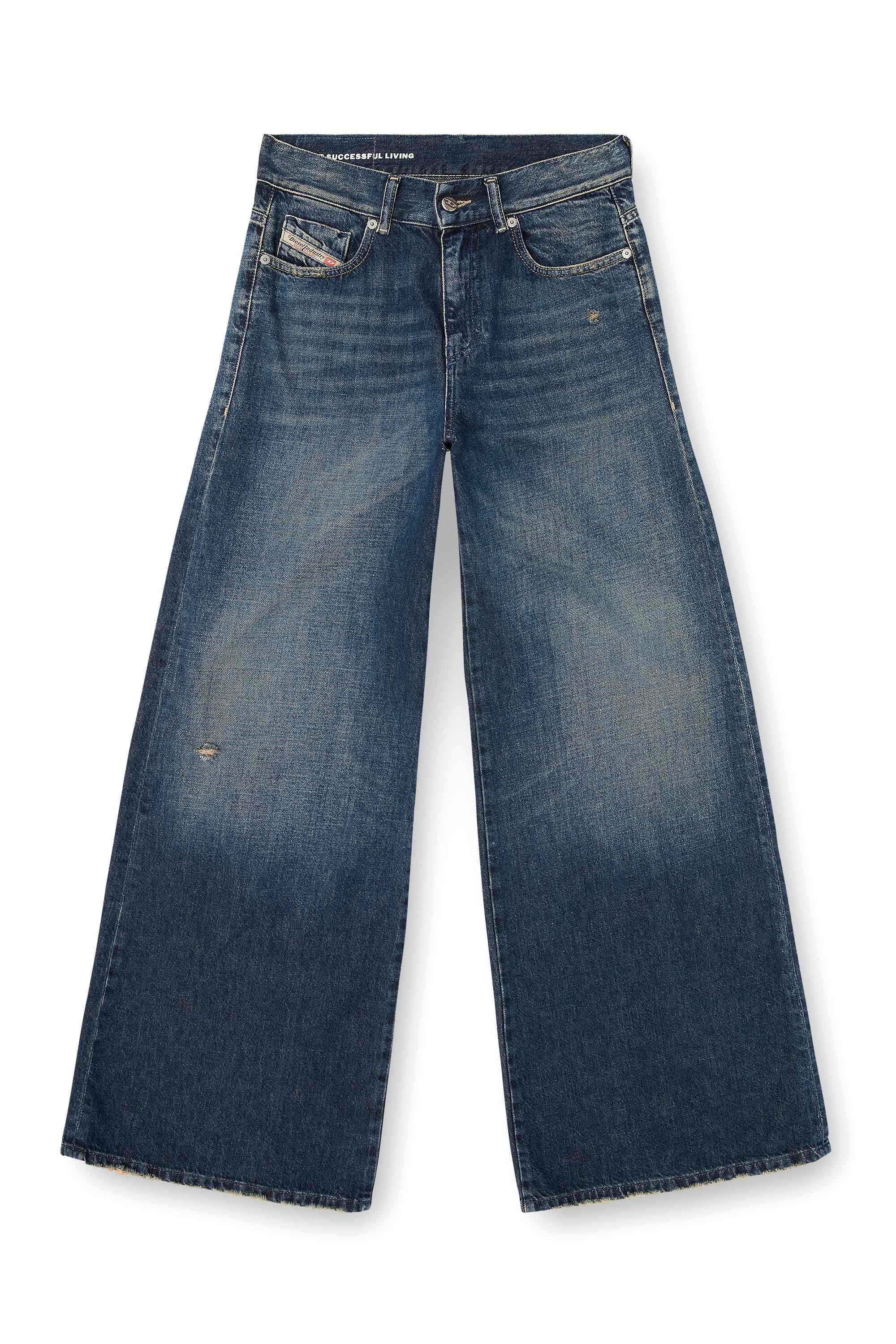 Dark Blue Flare Fit Jeans - 1978 D-Akemi