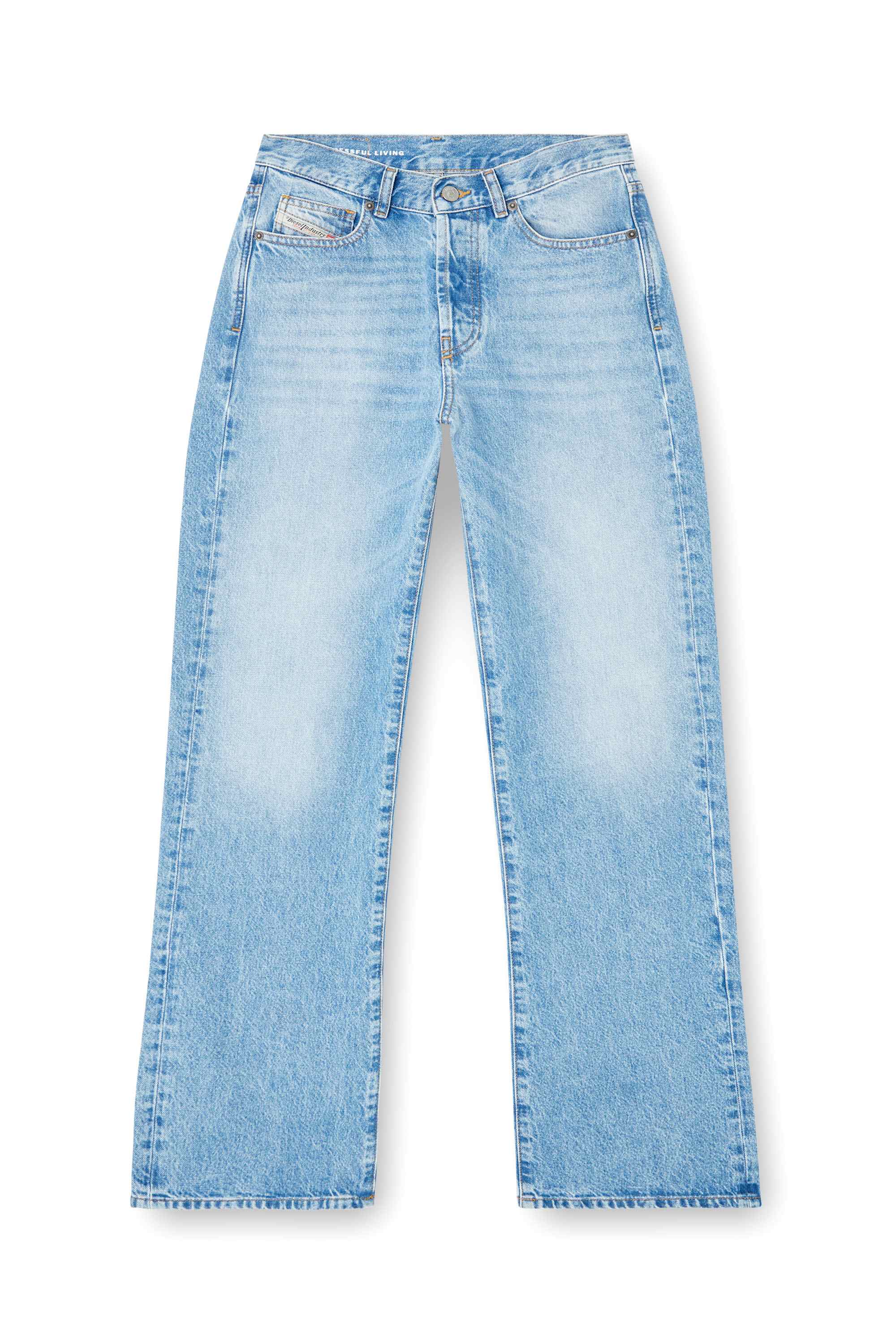 Light Blue Regular Fit Jeans - 1971 D-Sent