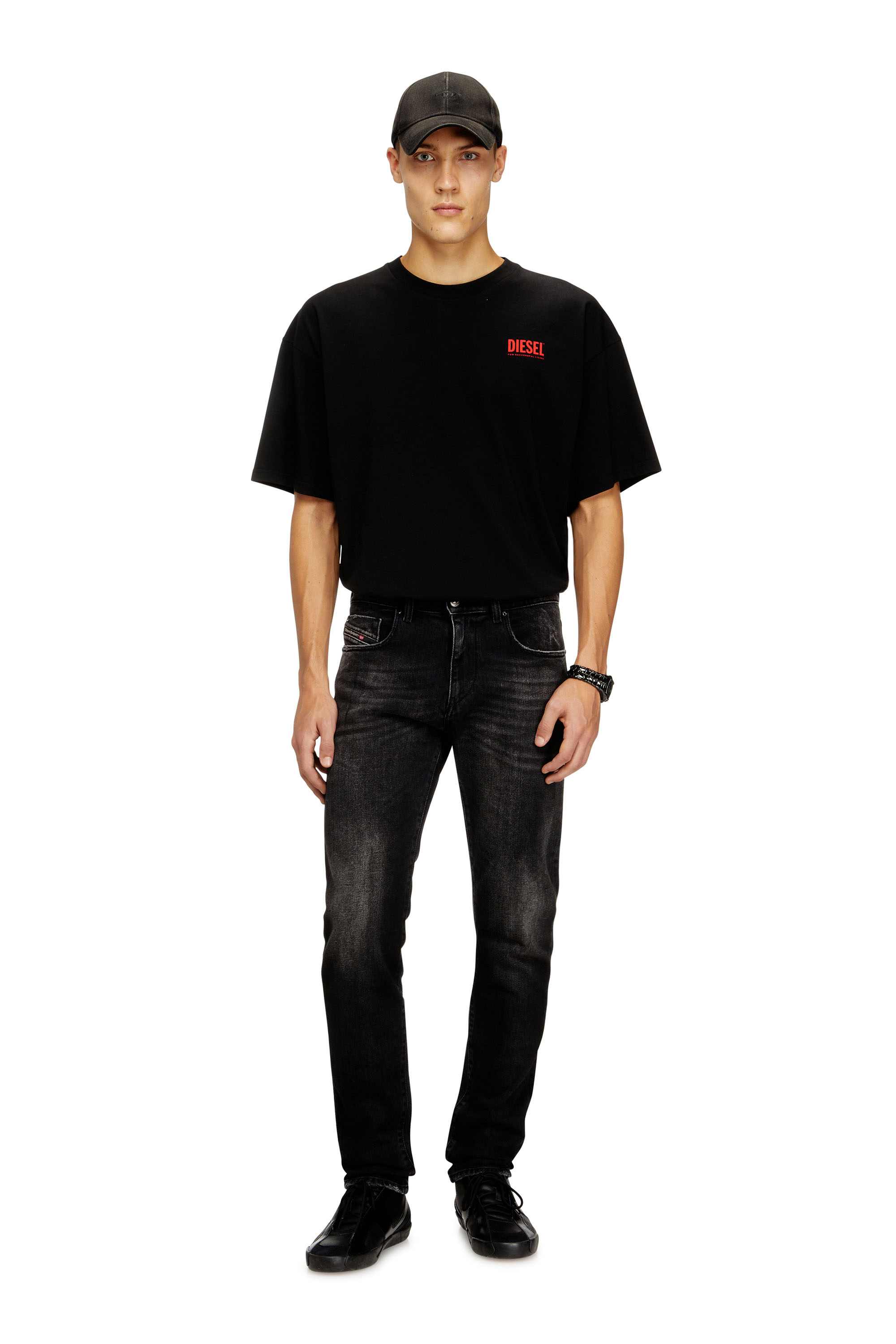 Black Slim Fit Jeans - 2019 D-Strukt