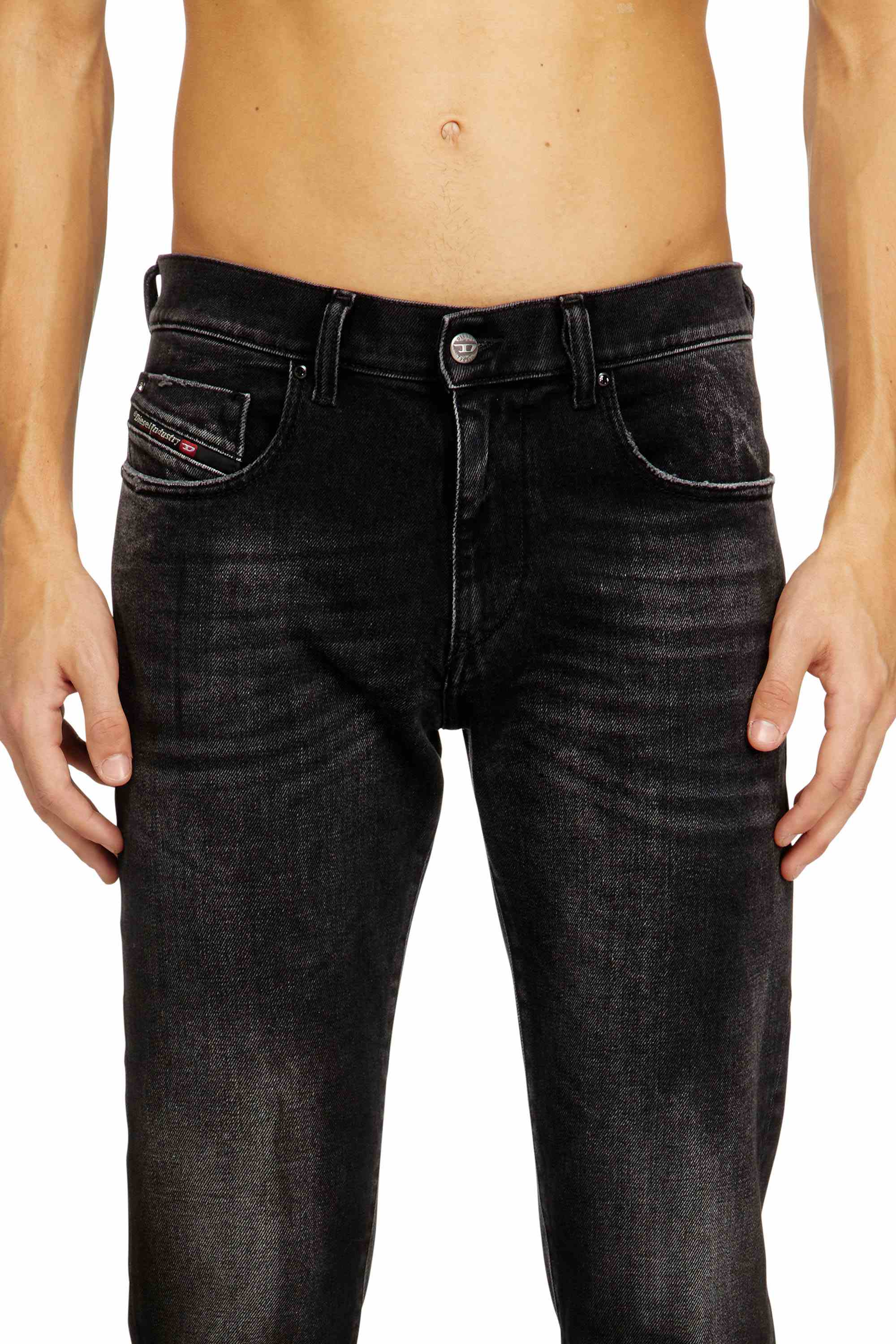 Black Slim Fit Jeans - 2019 D-Strukt