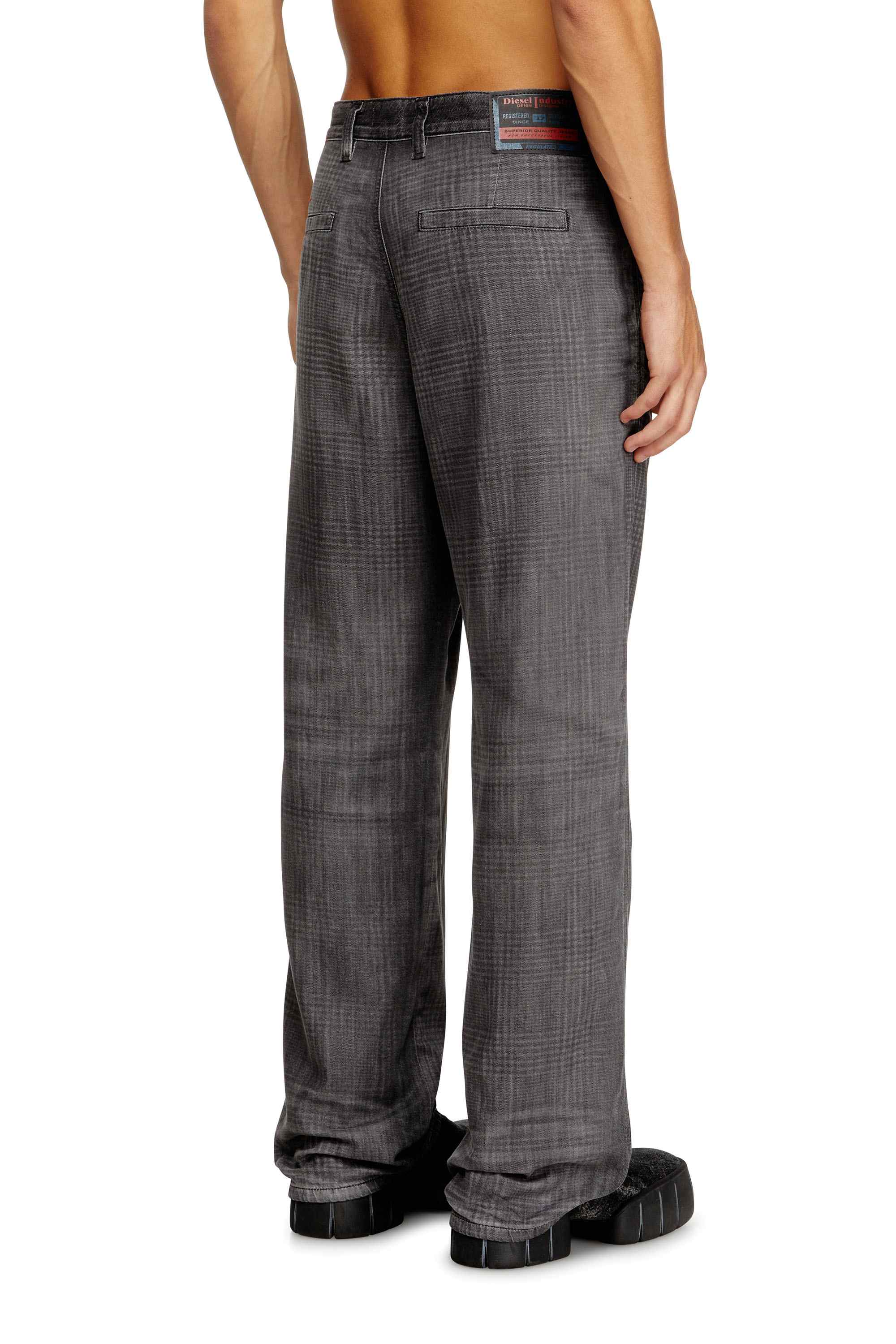 Grey Regular Fit Jeans - D-Phant-chino