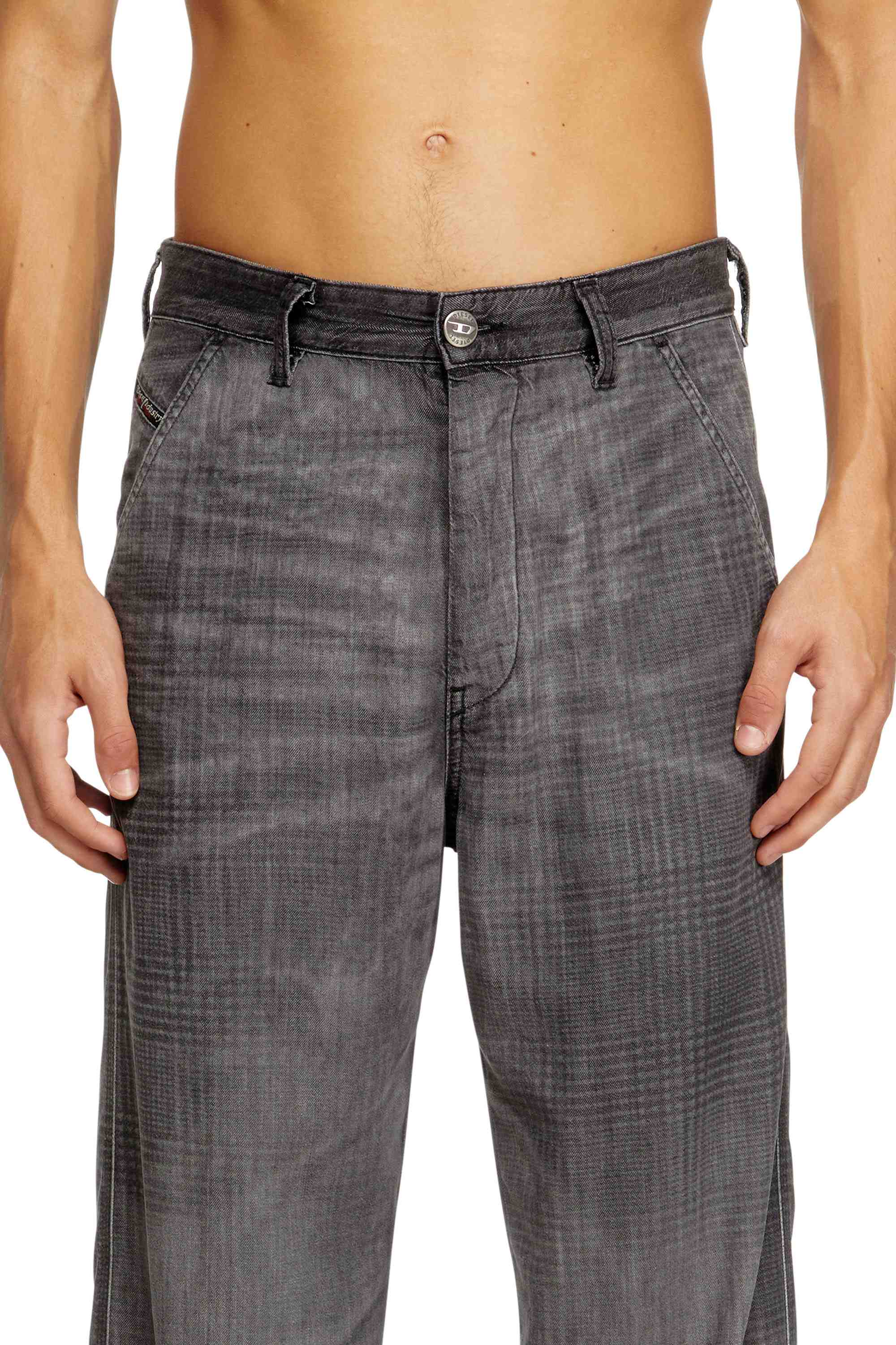 Grey Regular Fit Jeans - D-Phant-chino