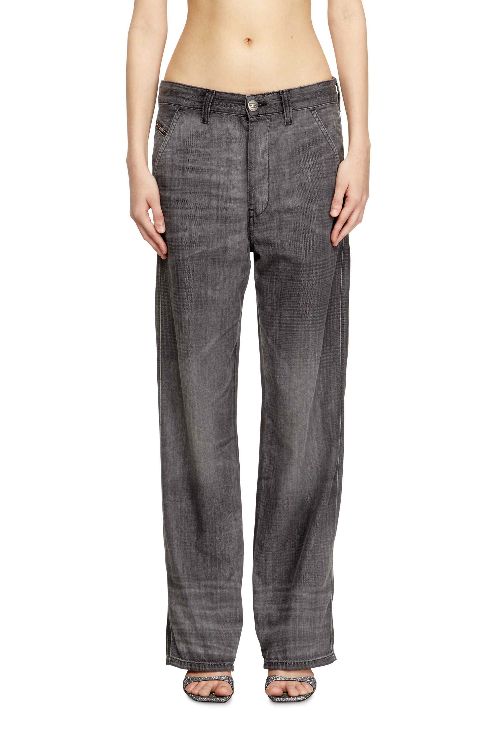 Grey Regular Fit Jeans - D-Phant-chino