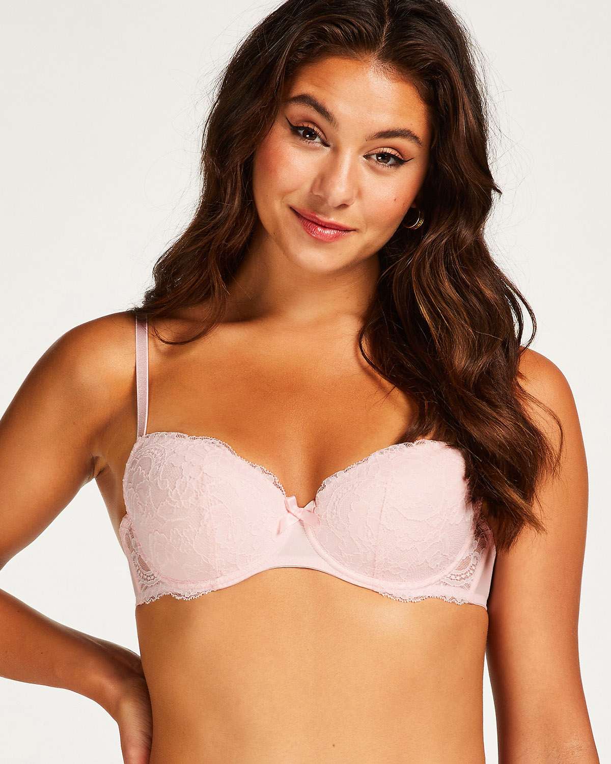 Pink Teddy Padded Underwired Bra