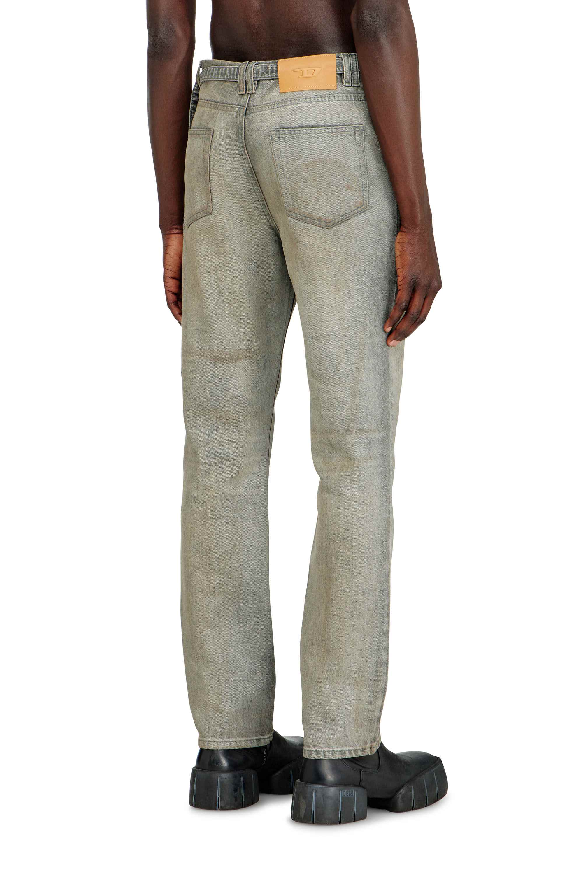 Black Slim Fit Slim Jeans - D-Thanor