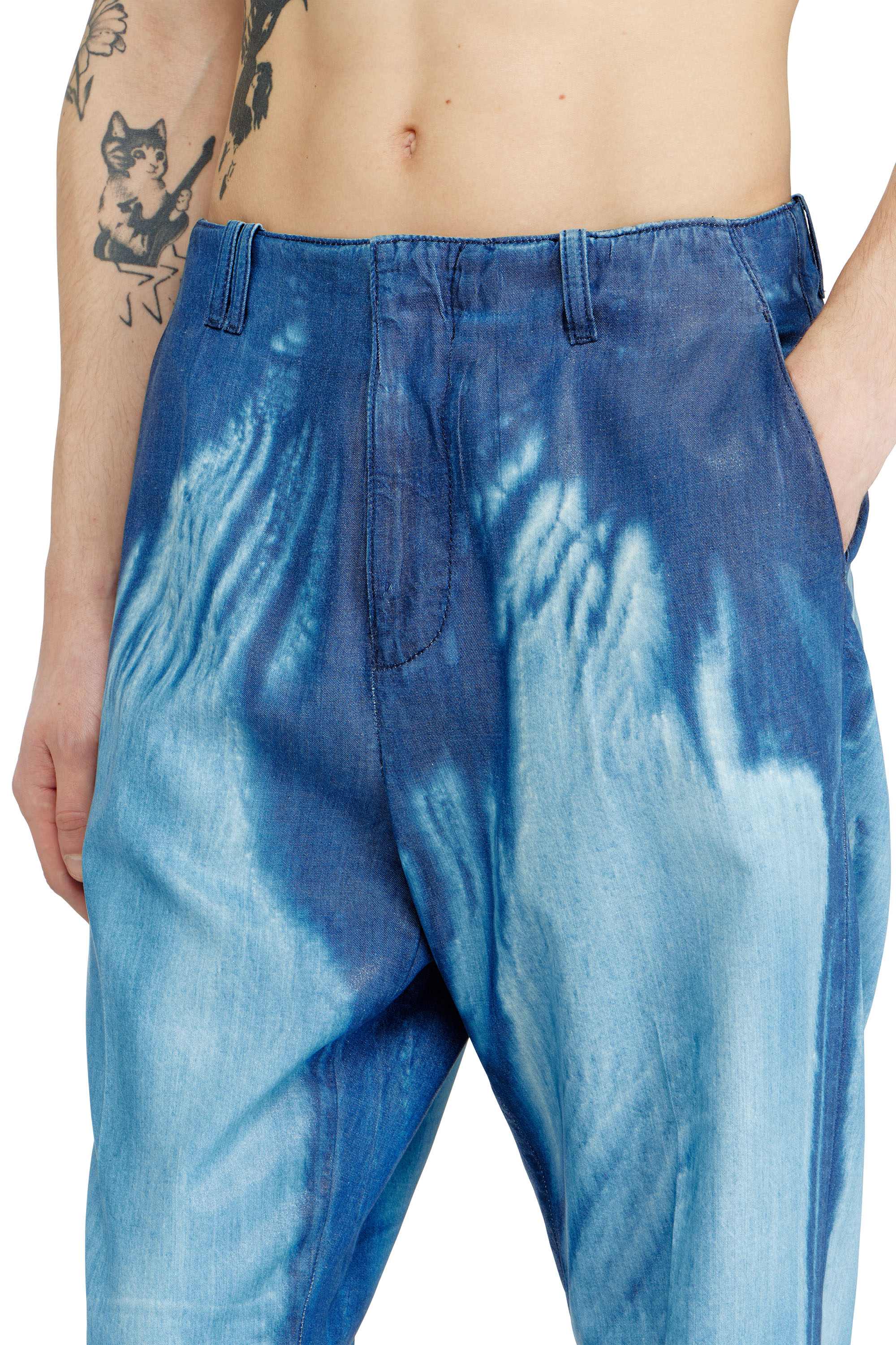 Blue Slim Fit Slim Jeans - D-Askar