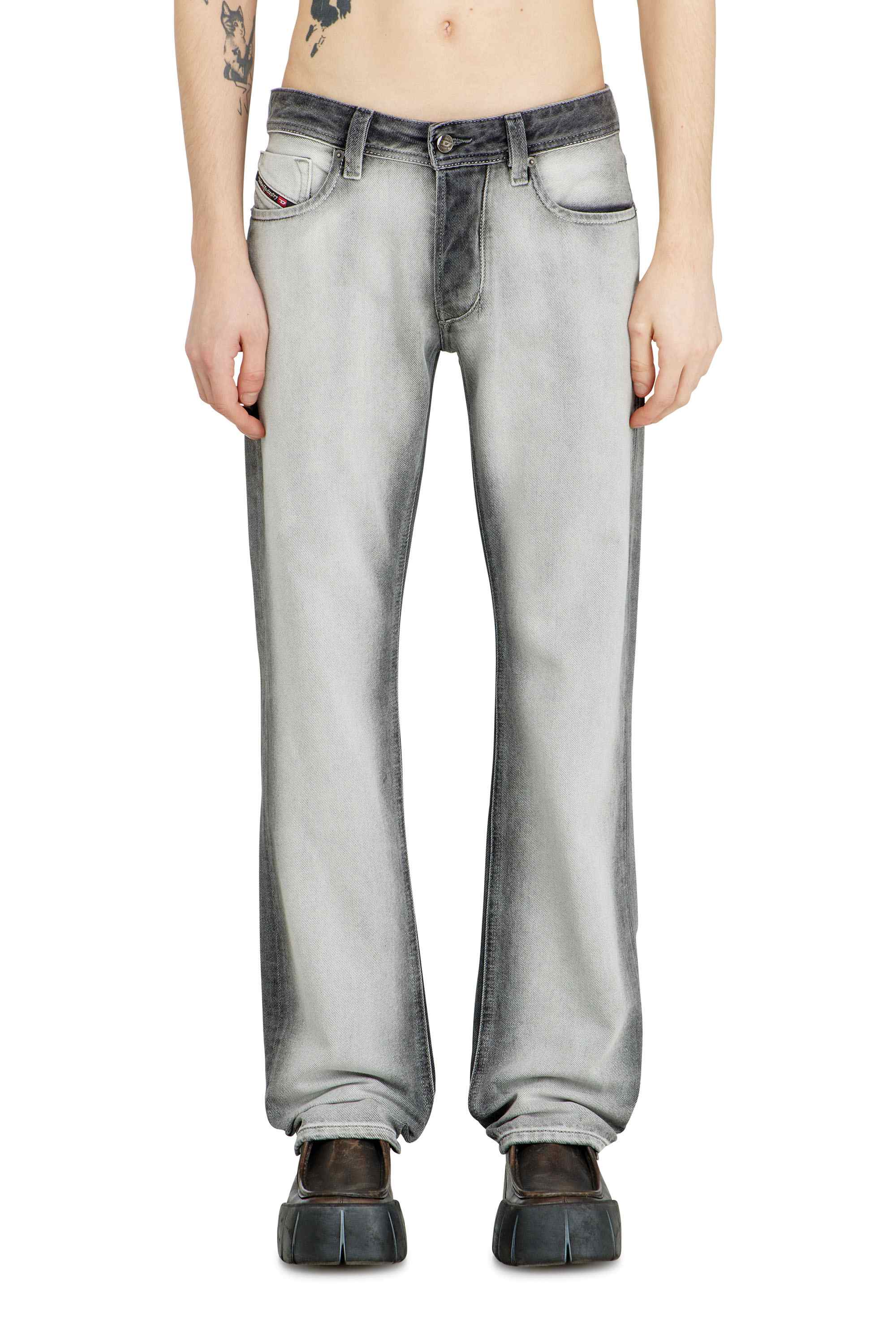 Black Regular Fit Regular Jeans - 1985 Larkee