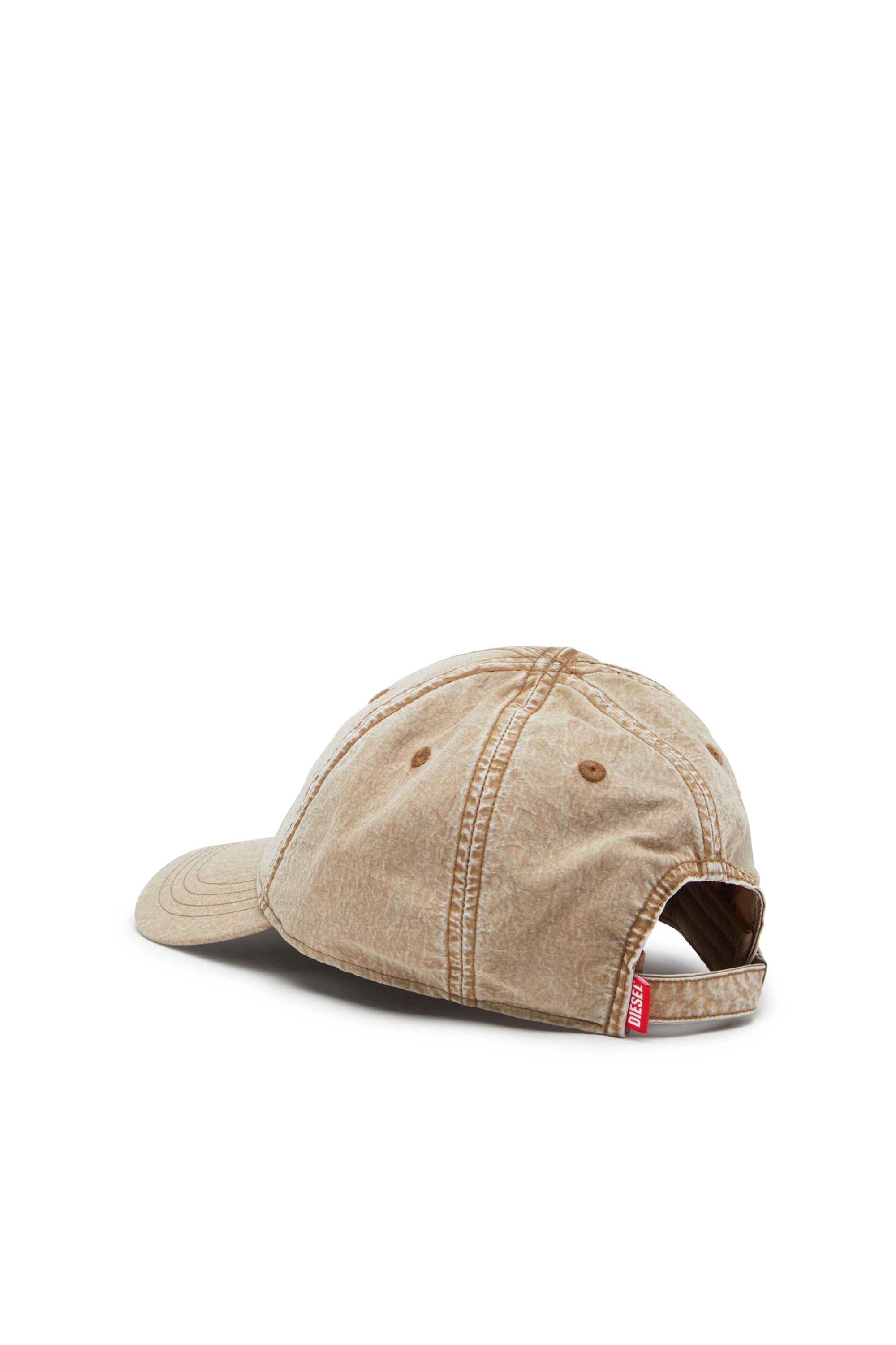 Light Brown Baseball cap with embroidered Oval D