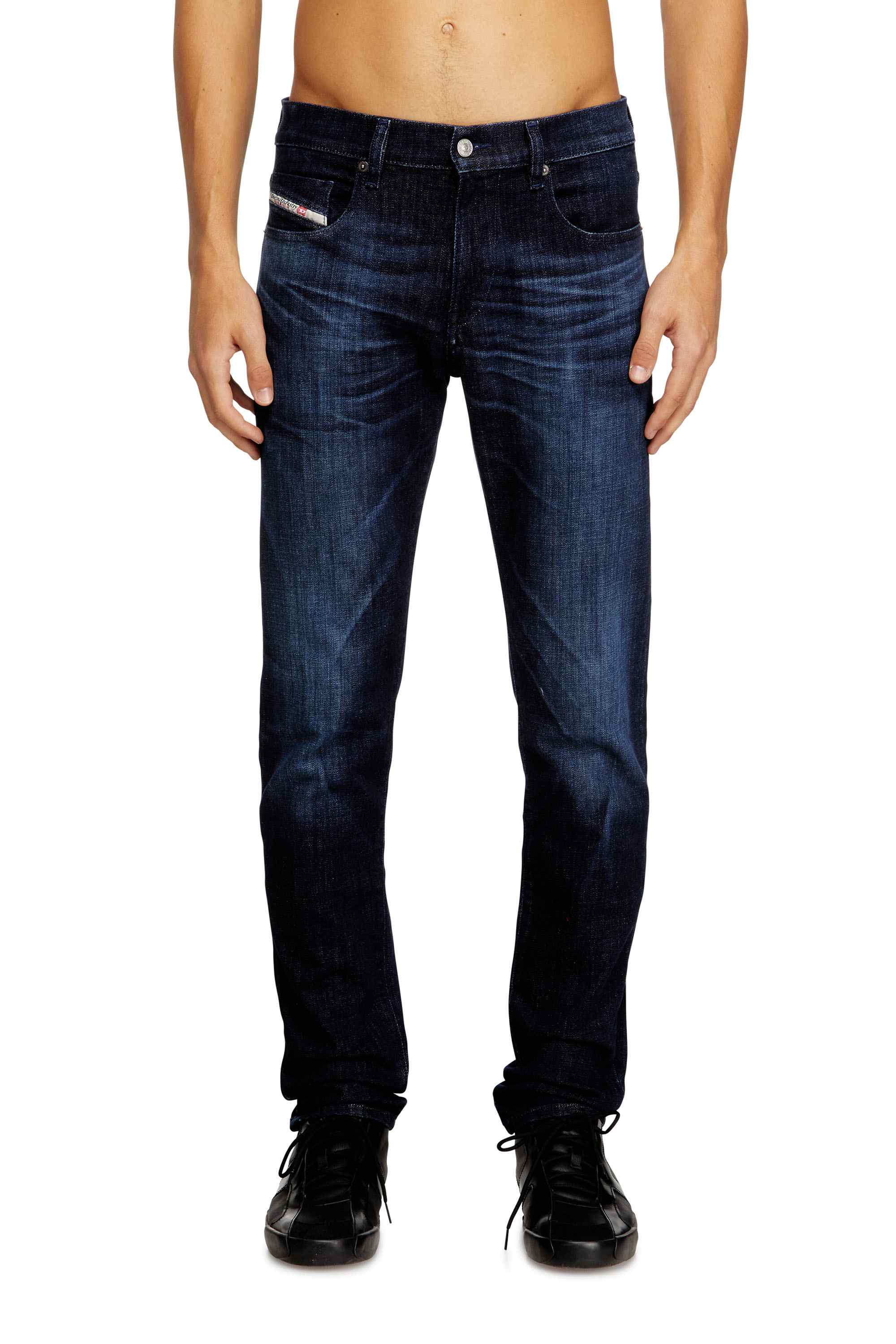 Dark Blue Slim Fit Jeans - 2019 D-Strukt