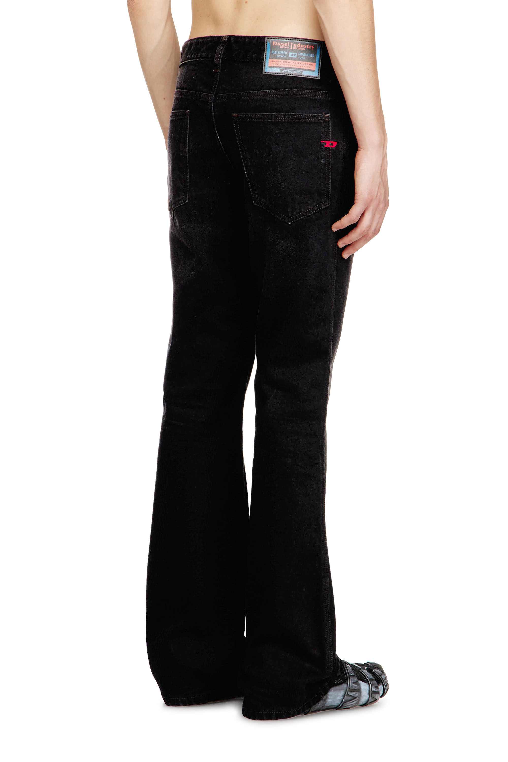Black Bootcut Fit Bootcut Jeans - 1998 D-Buck