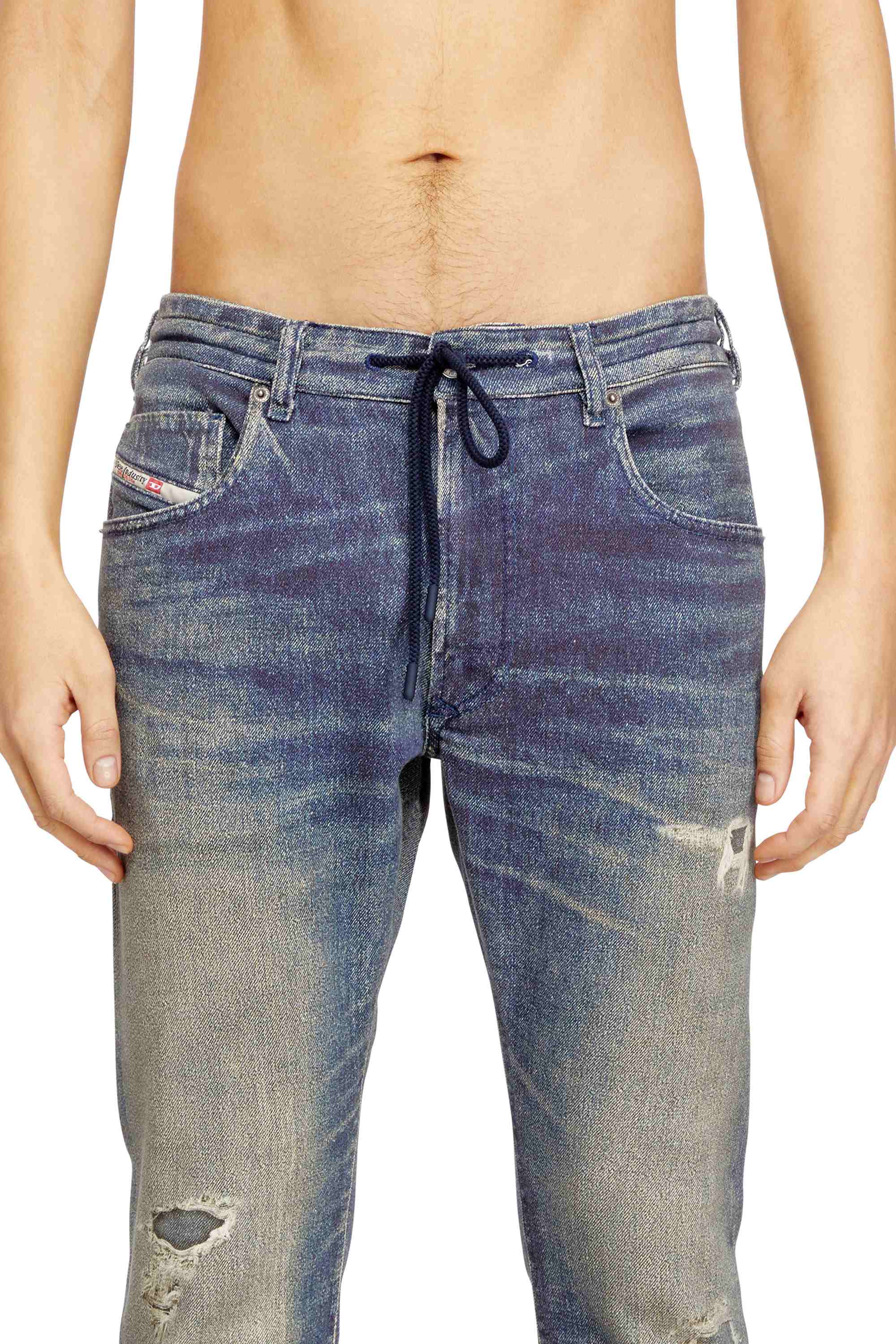 Mid Blue Regular Fit 2032 D-Krooley Joggjeans