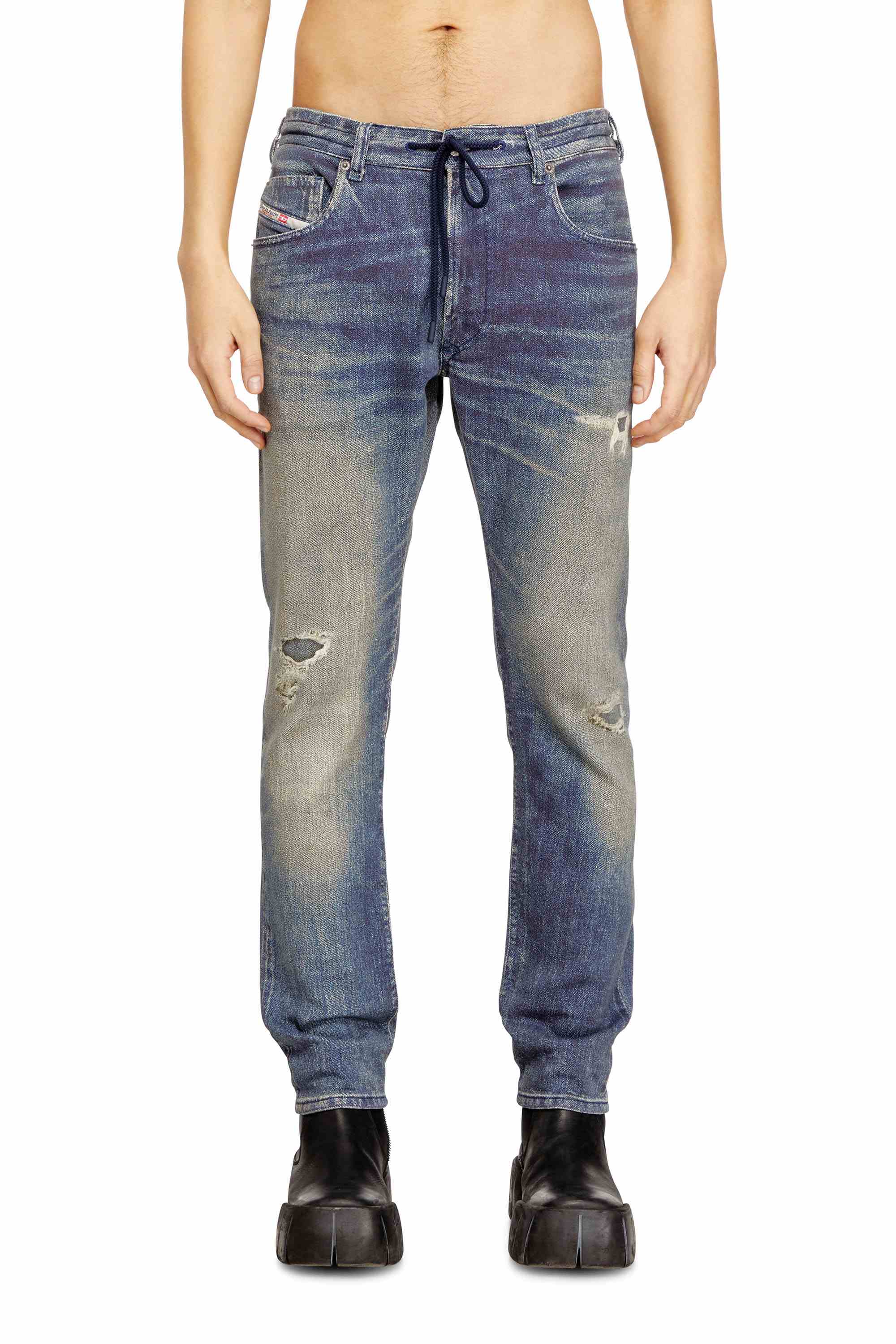 Mid Blue Regular Fit 2032 D-Krooley Joggjeans