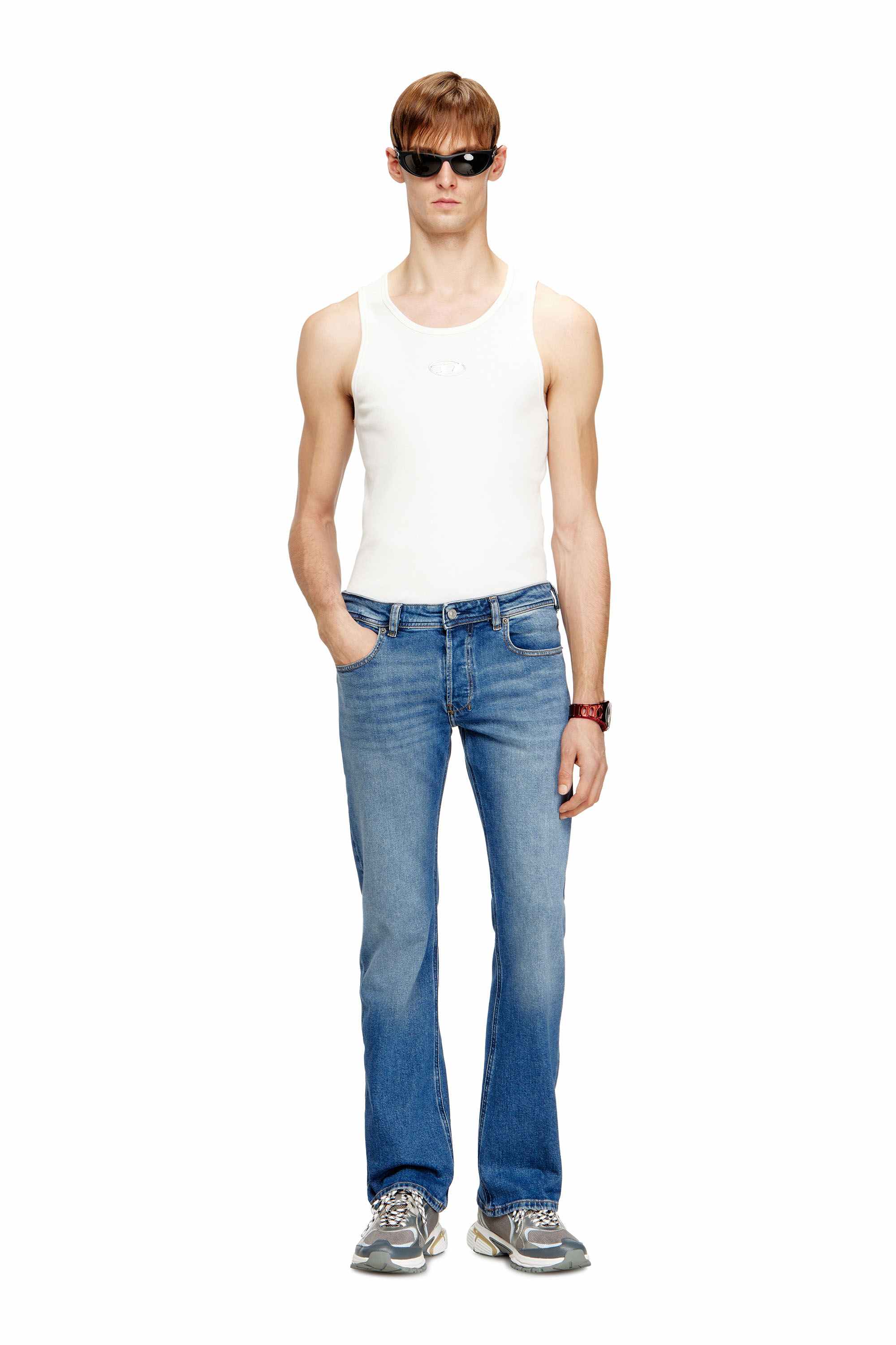 Light Blue Bootcut Fit Jeans - 2007 Zatiny