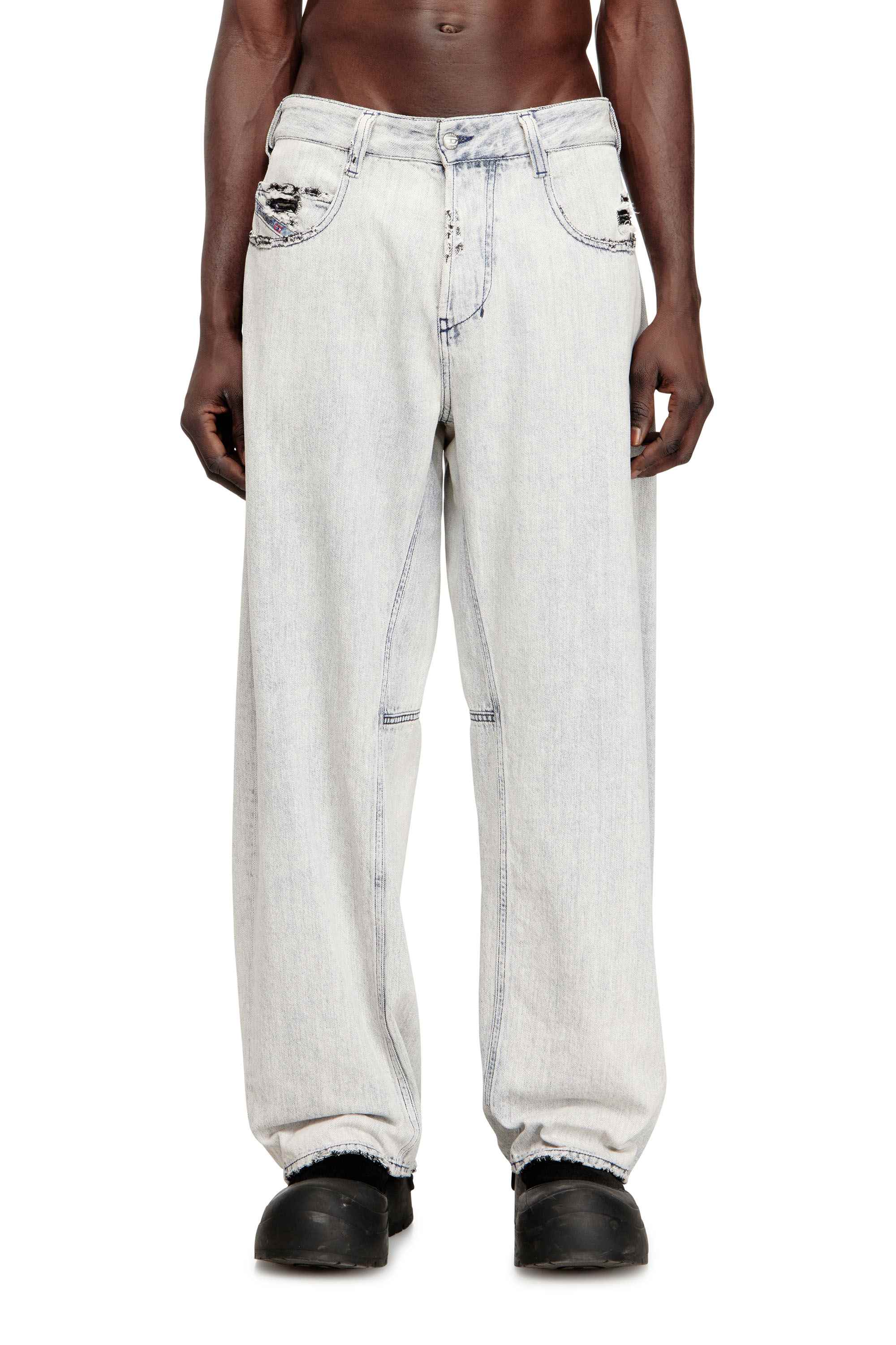 Light Blue Relaxed Fit Jeans - 1997 D-Enim-M