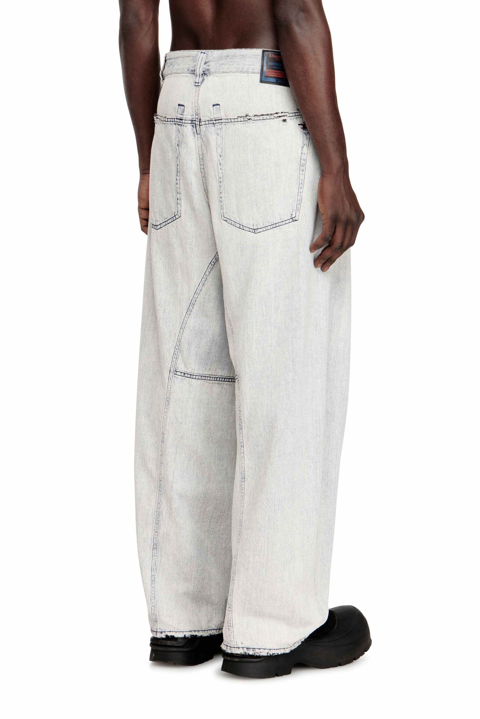 Light Blue Relaxed Fit Jeans - 1997 D-Enim-M