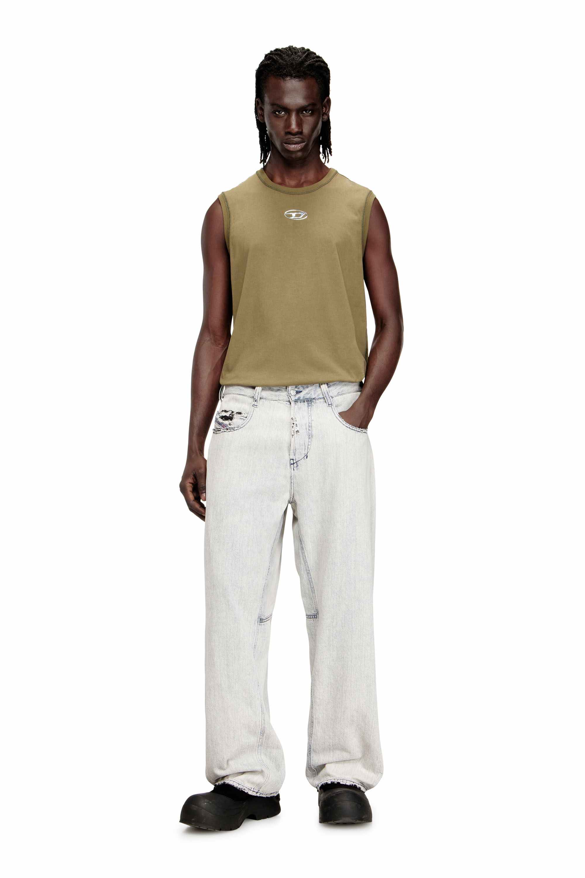 Light Blue Relaxed Fit Jeans - 1997 D-Enim-M