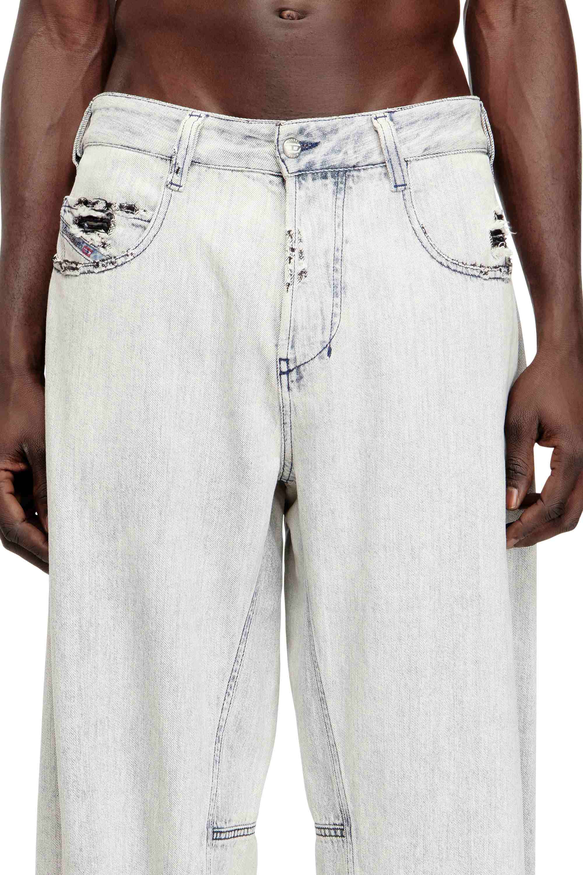 Light Blue Relaxed Fit Jeans - 1997 D-Enim-M