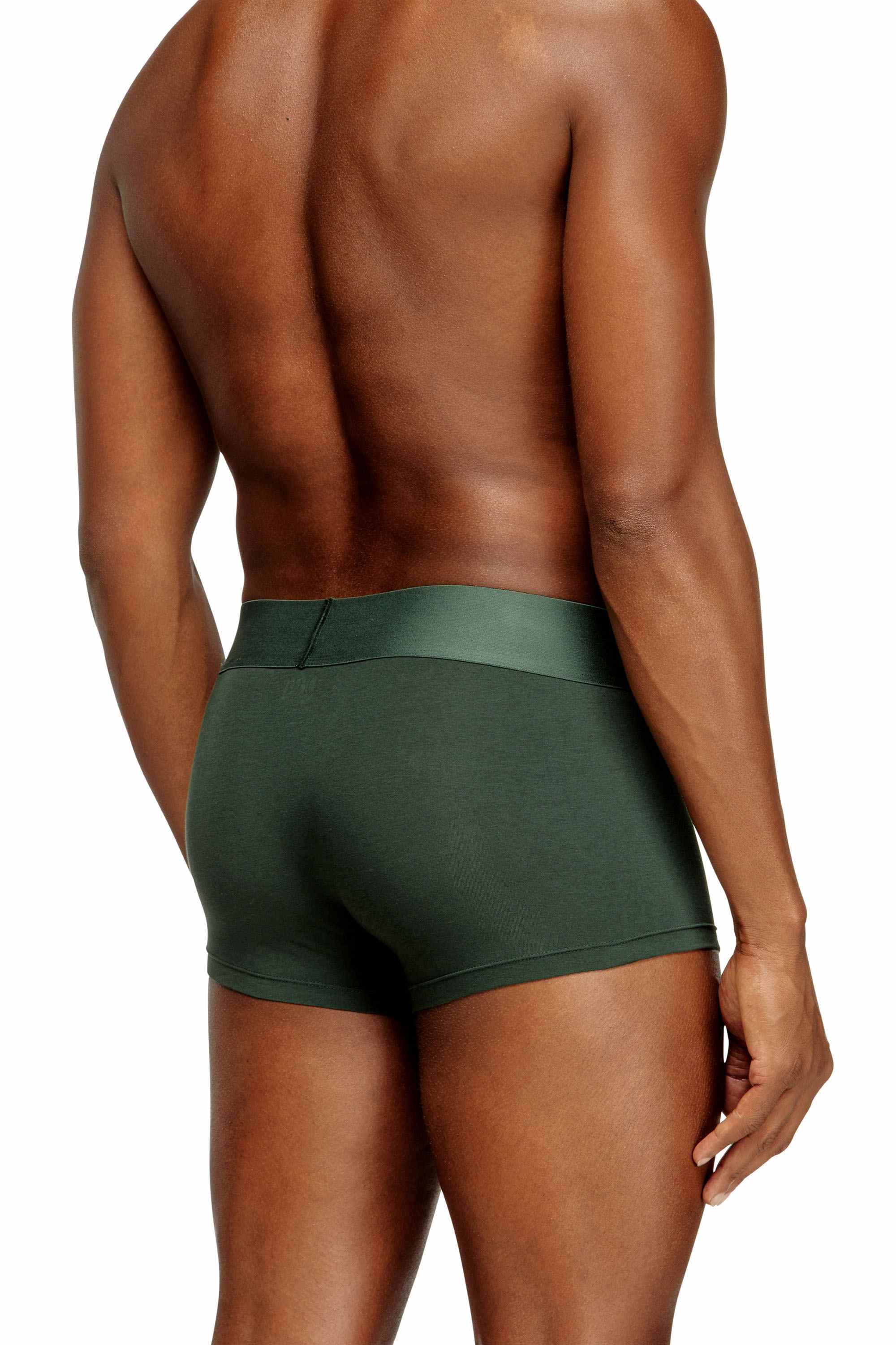 Green Three-pack stretch-cotton boxers with cut logo