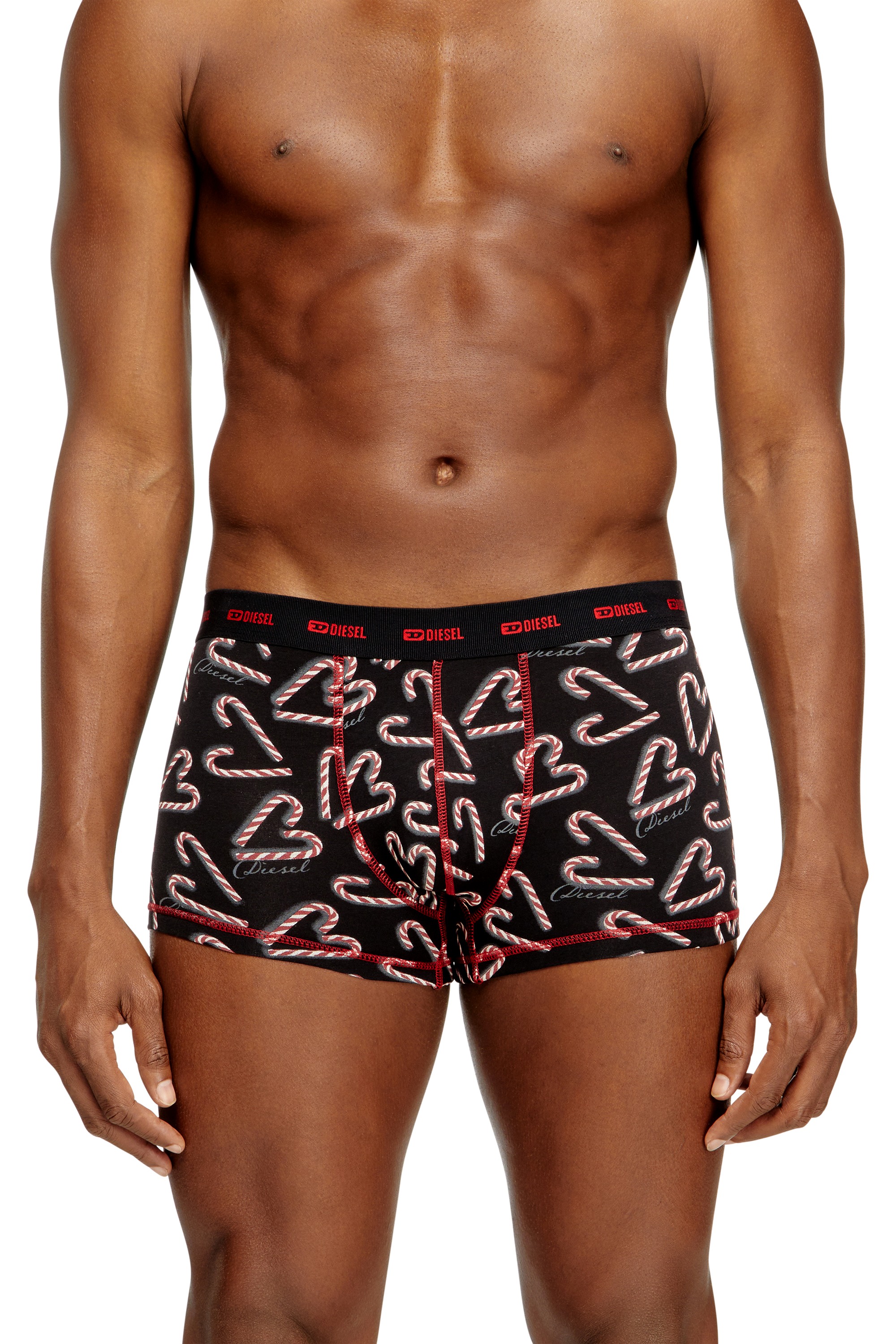 Black Set of three stretch-cotton boxers