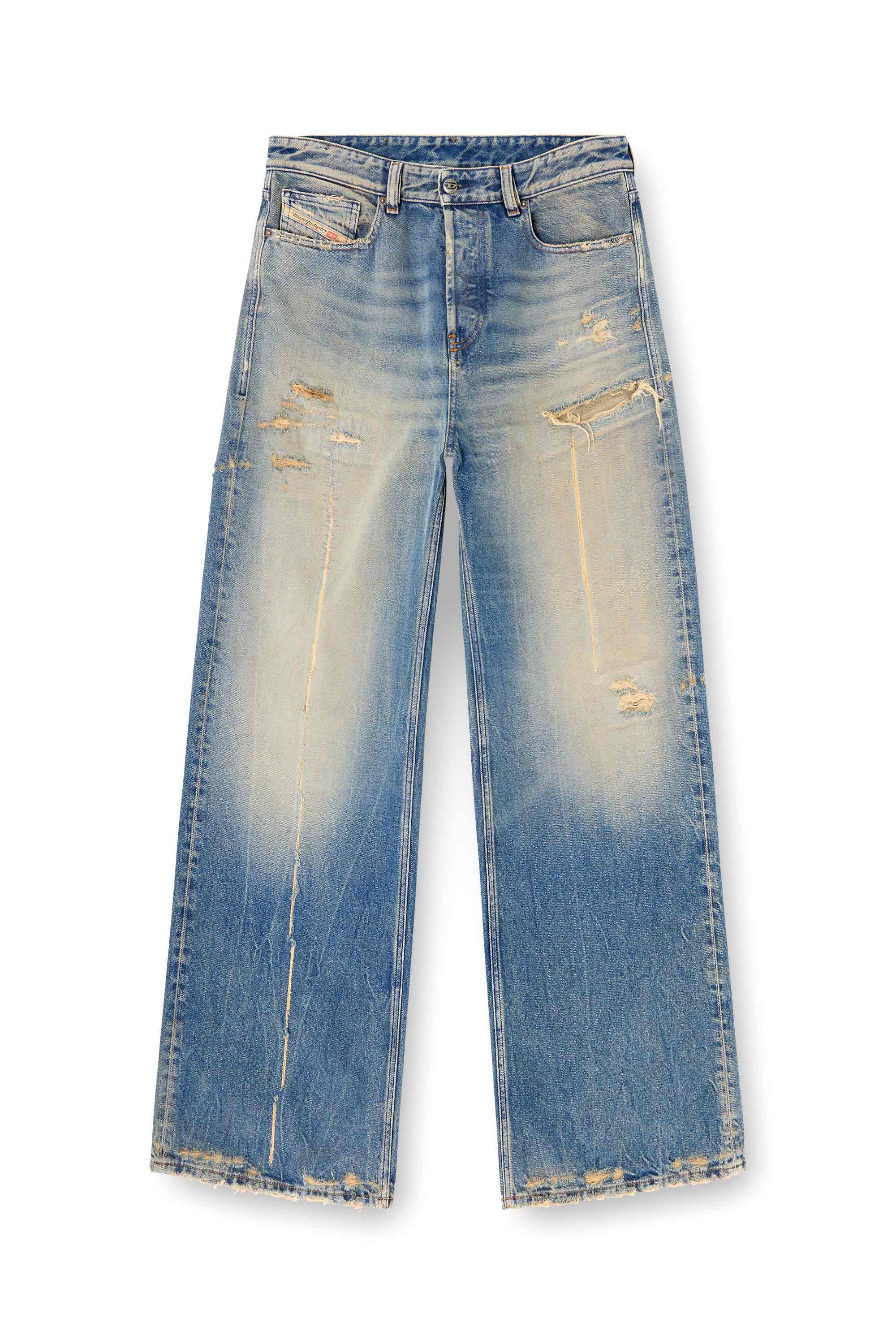 Mid Blue Relaxed Fit Jeans - 1996 D-Sire