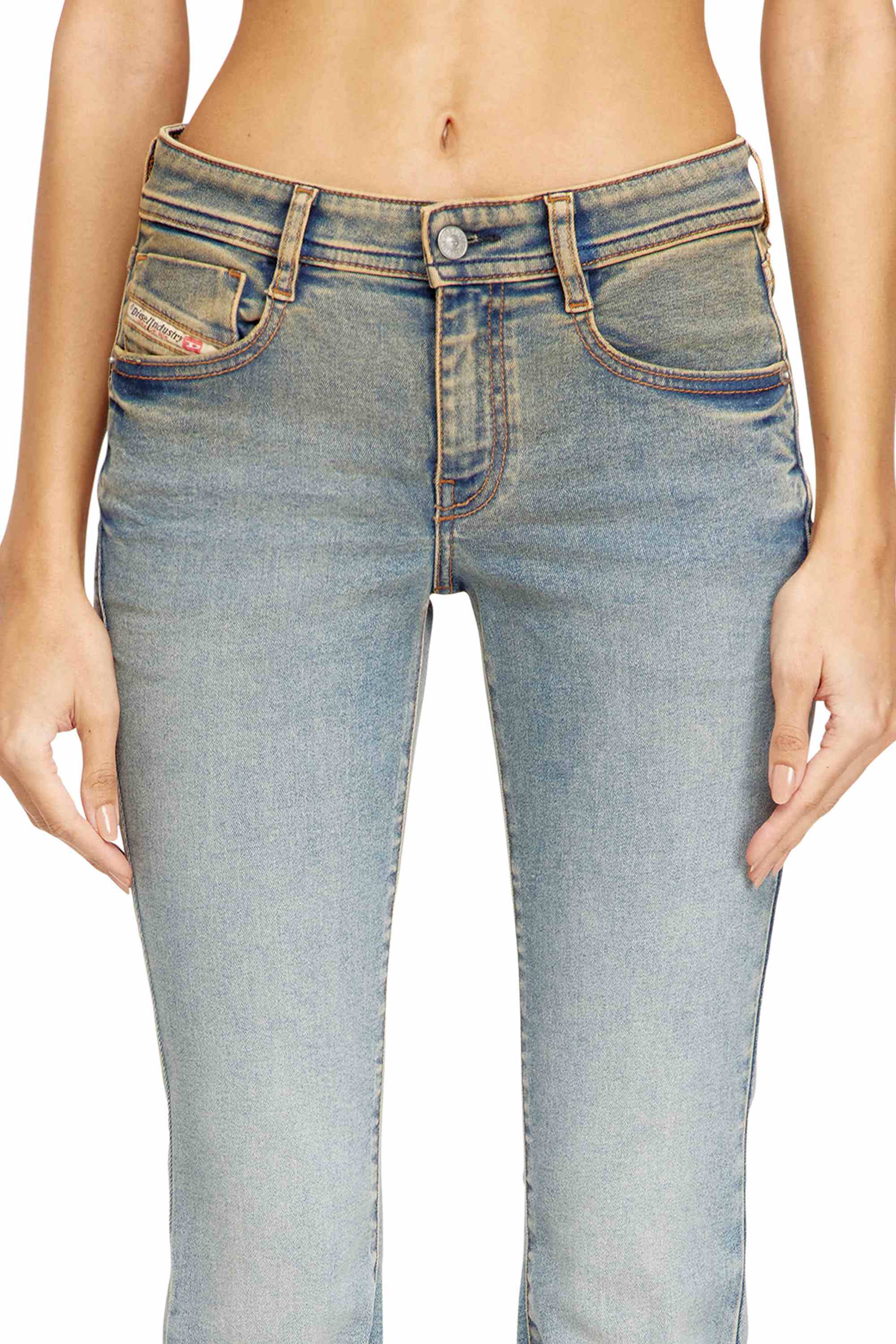 Light Blue Bootcut Fit Jeans - 1969 D-Ebbey