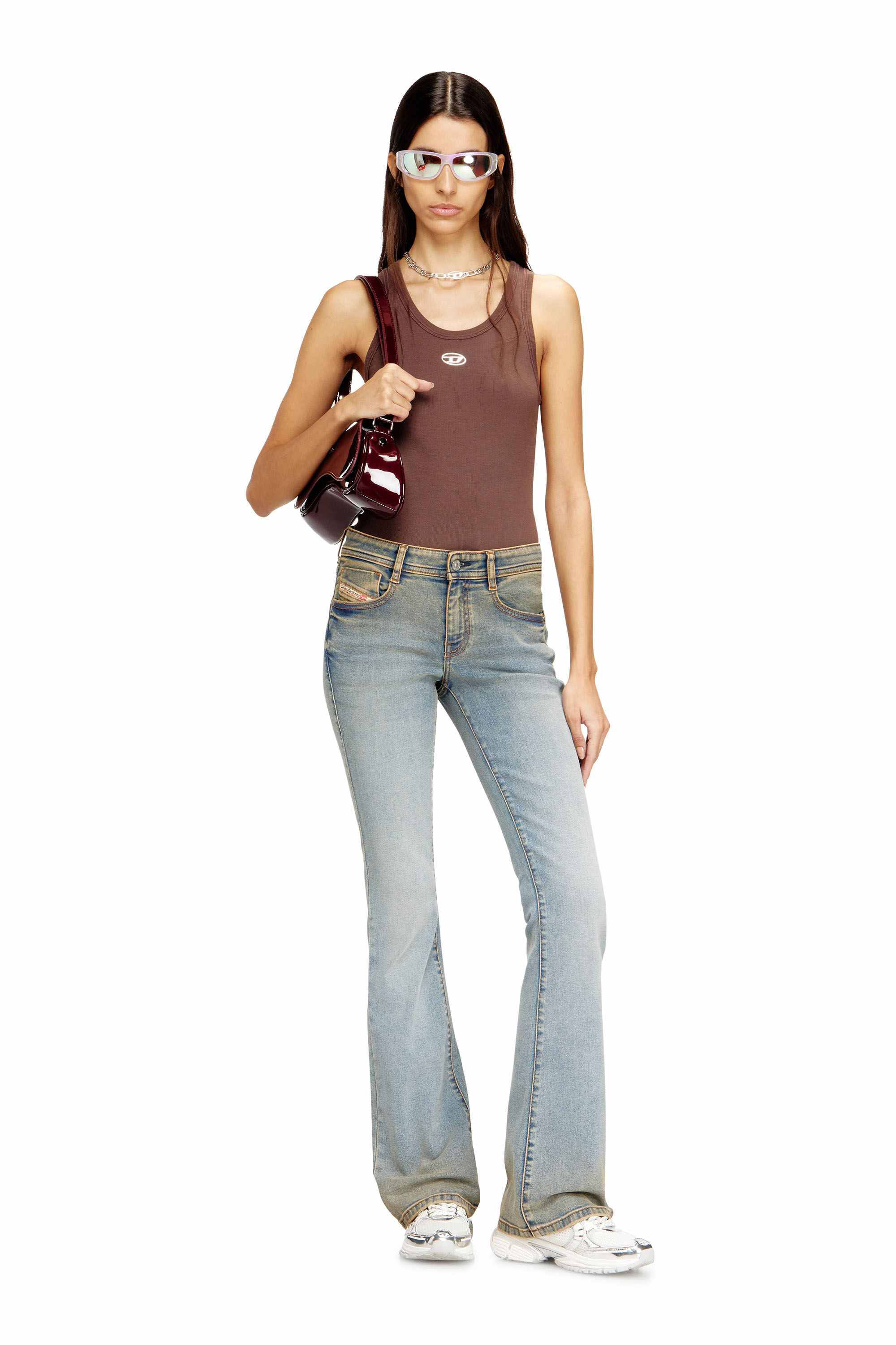 Light Blue Bootcut Fit Jeans - 1969 D-Ebbey