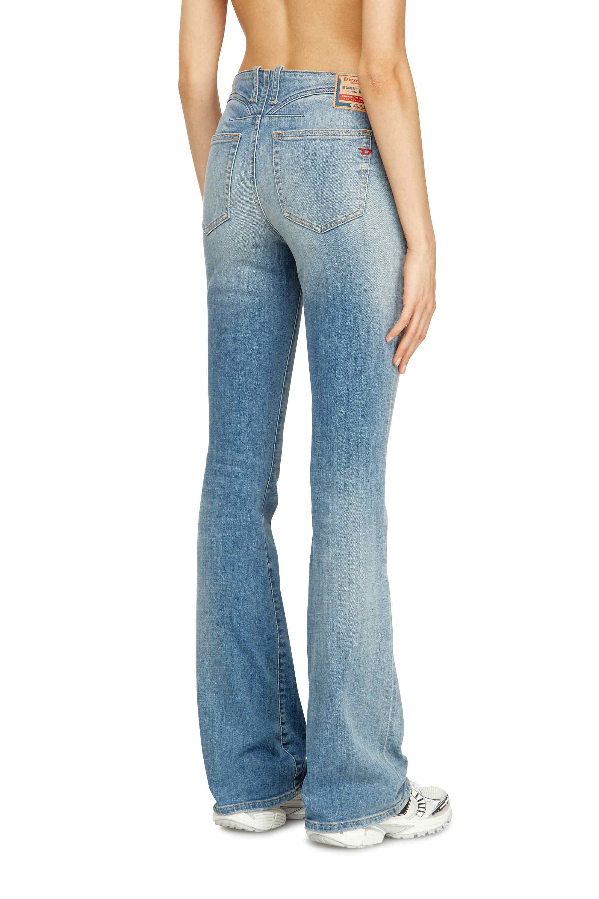 Light Blue Bootcut Jeans Low Waist 1969 D-Ebbey