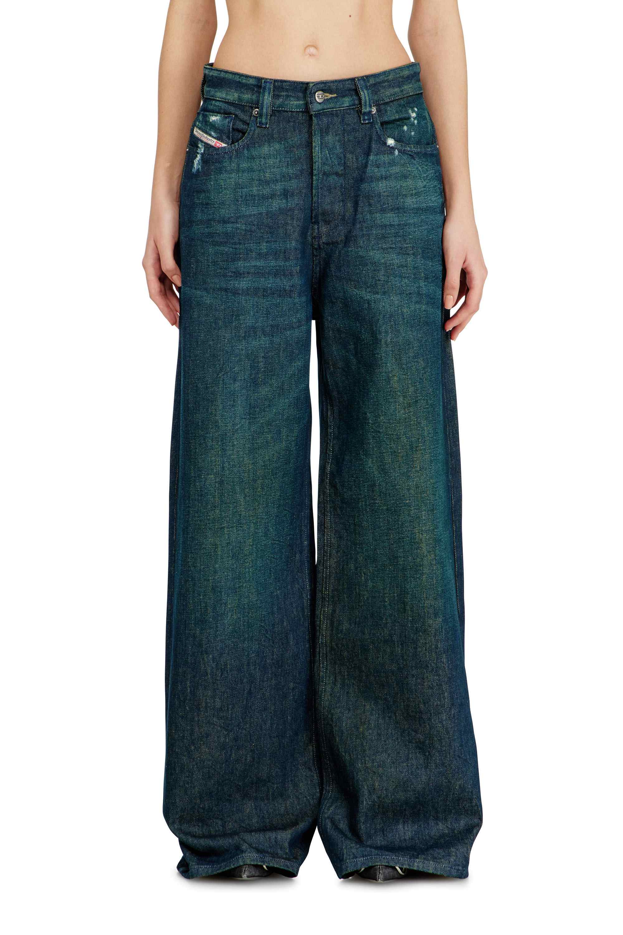 Black Relaxed Fit Relaxed Jeans - 1996 D-Sire