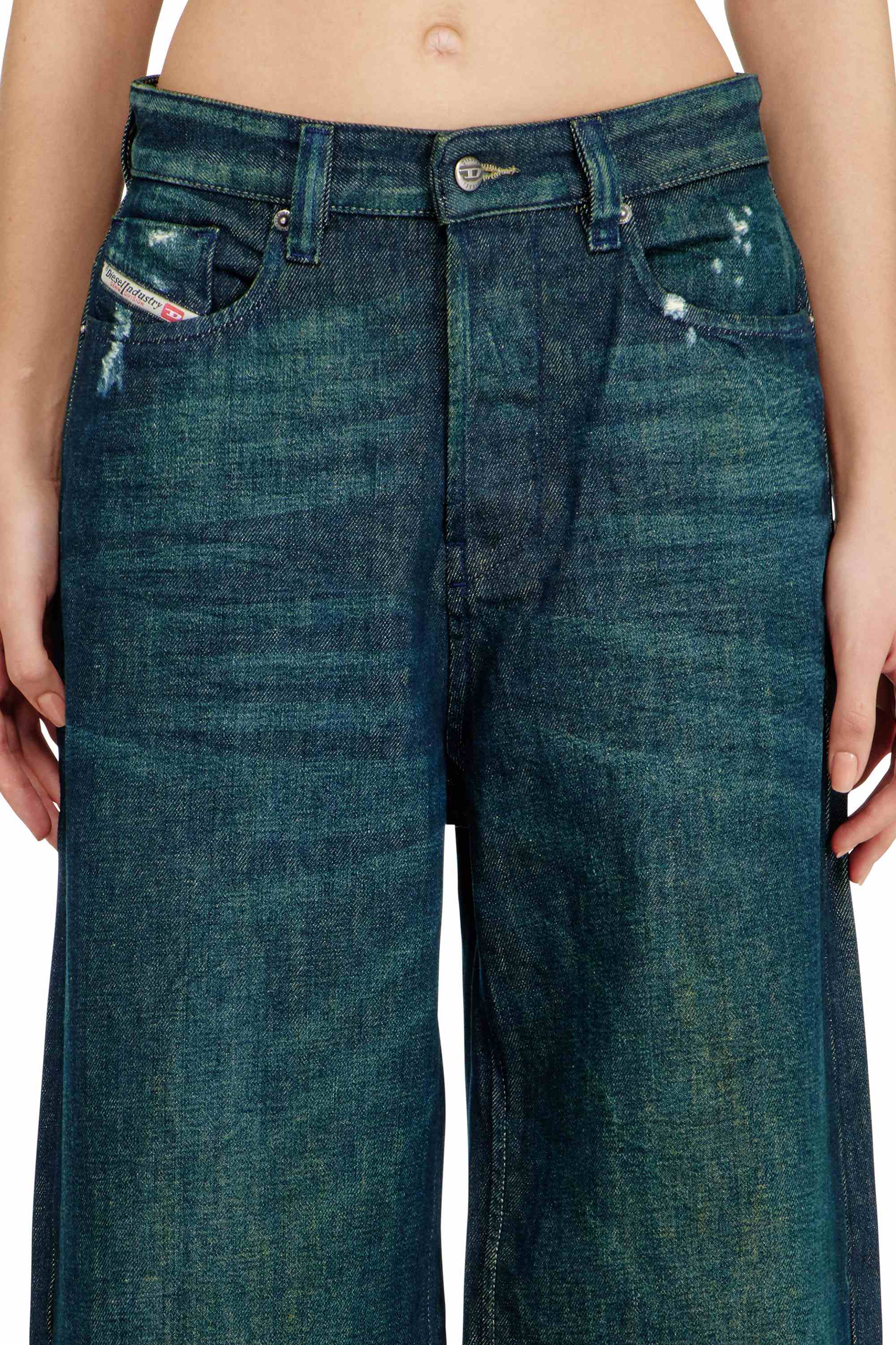 Black Relaxed Fit Relaxed Jeans - 1996 D-Sire