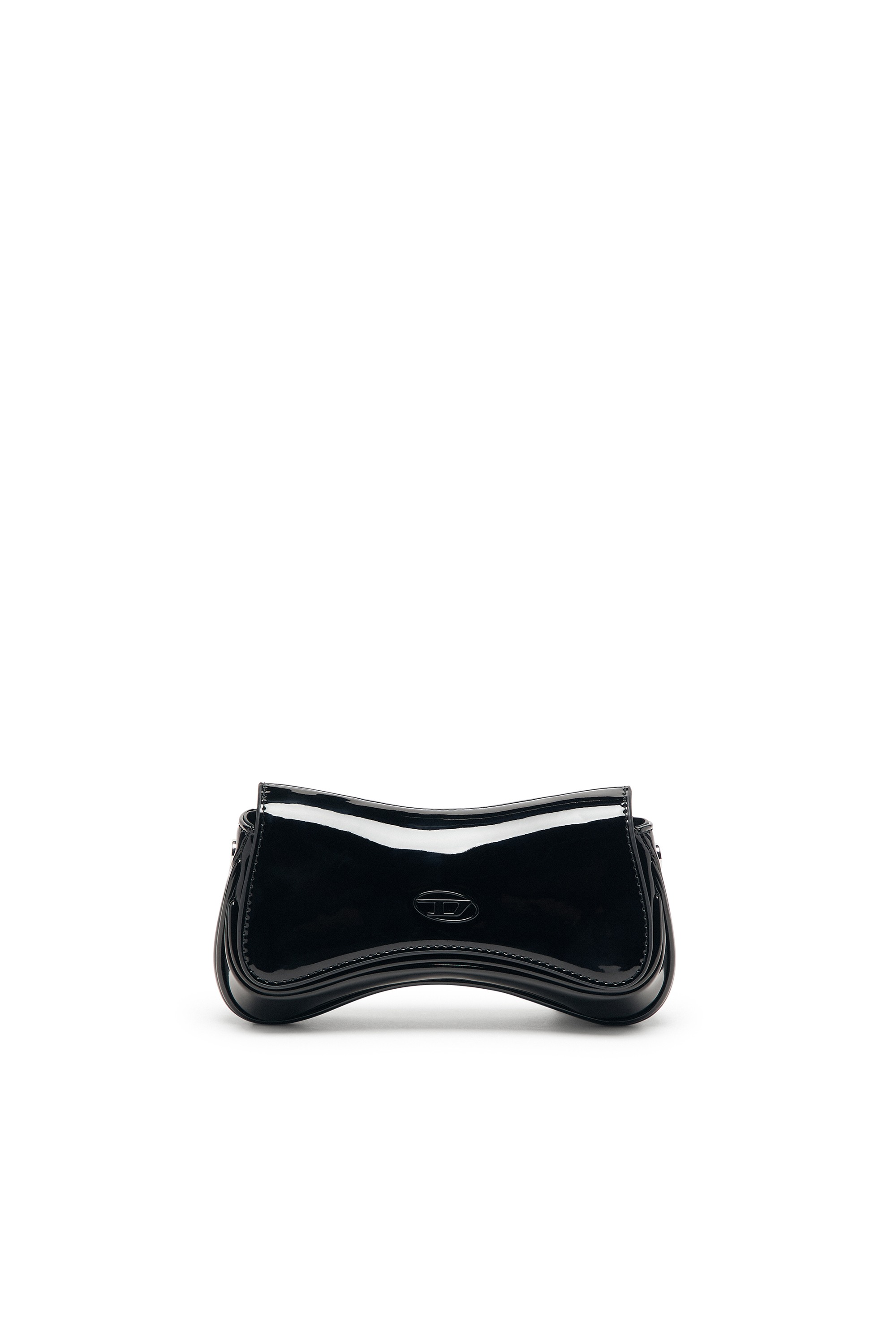 Black Play-Small crossbody bag glossy