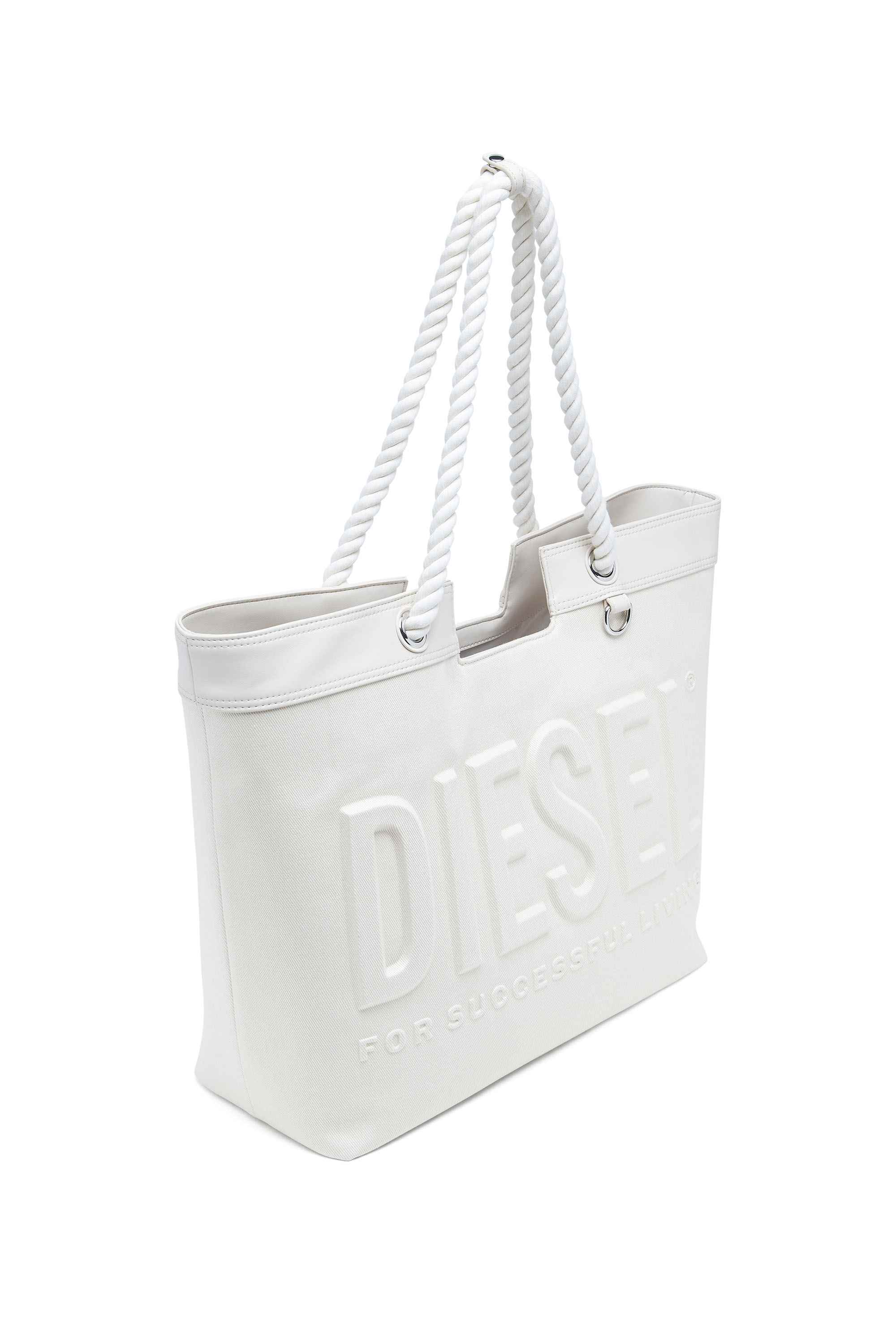 White Dsl 3D-Shopping bag in Cordura twill