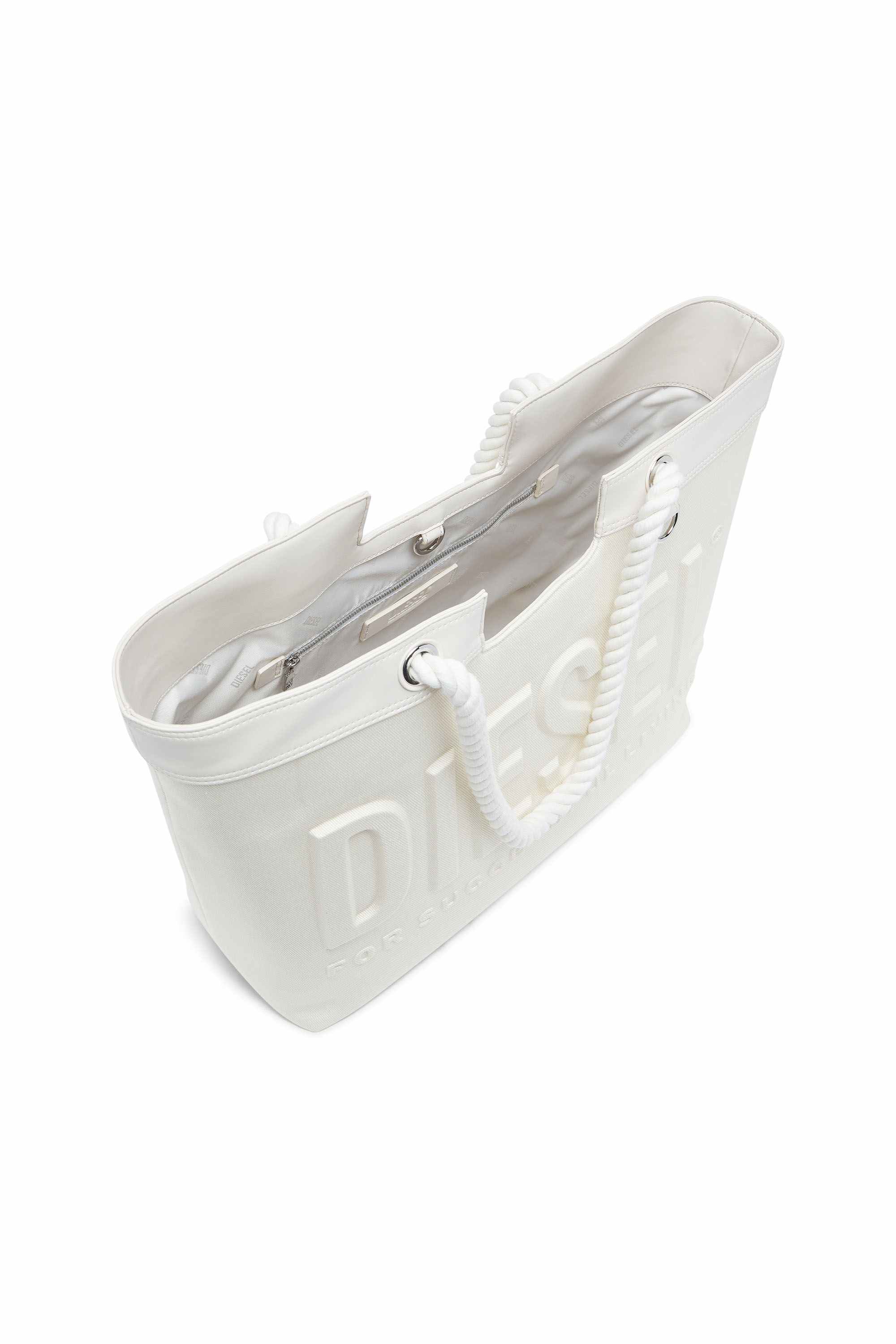 White Dsl 3D-Shopping bag in Cordura twill