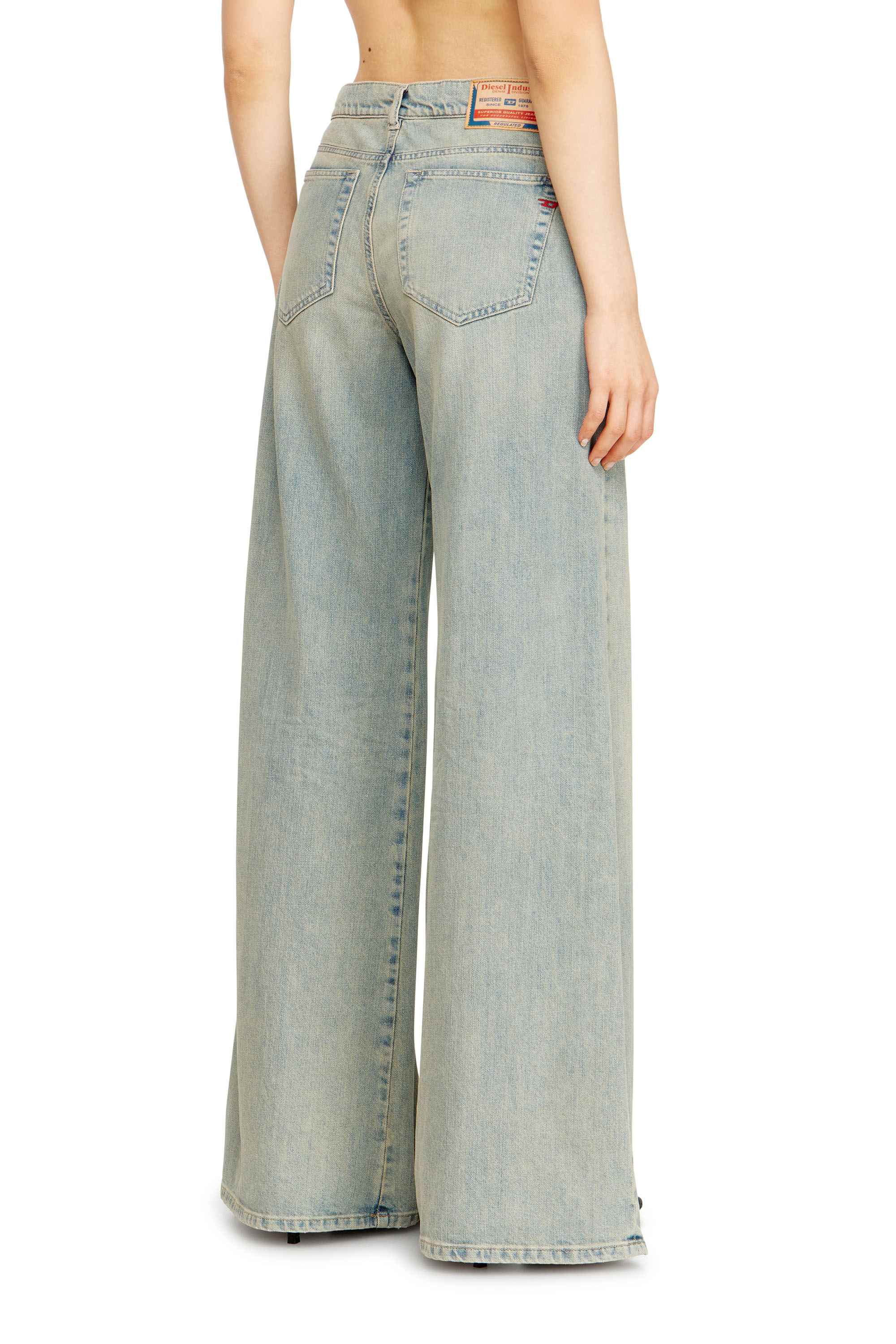 Light Blue Flare Fit Jeans - 1978 D-Akemi
