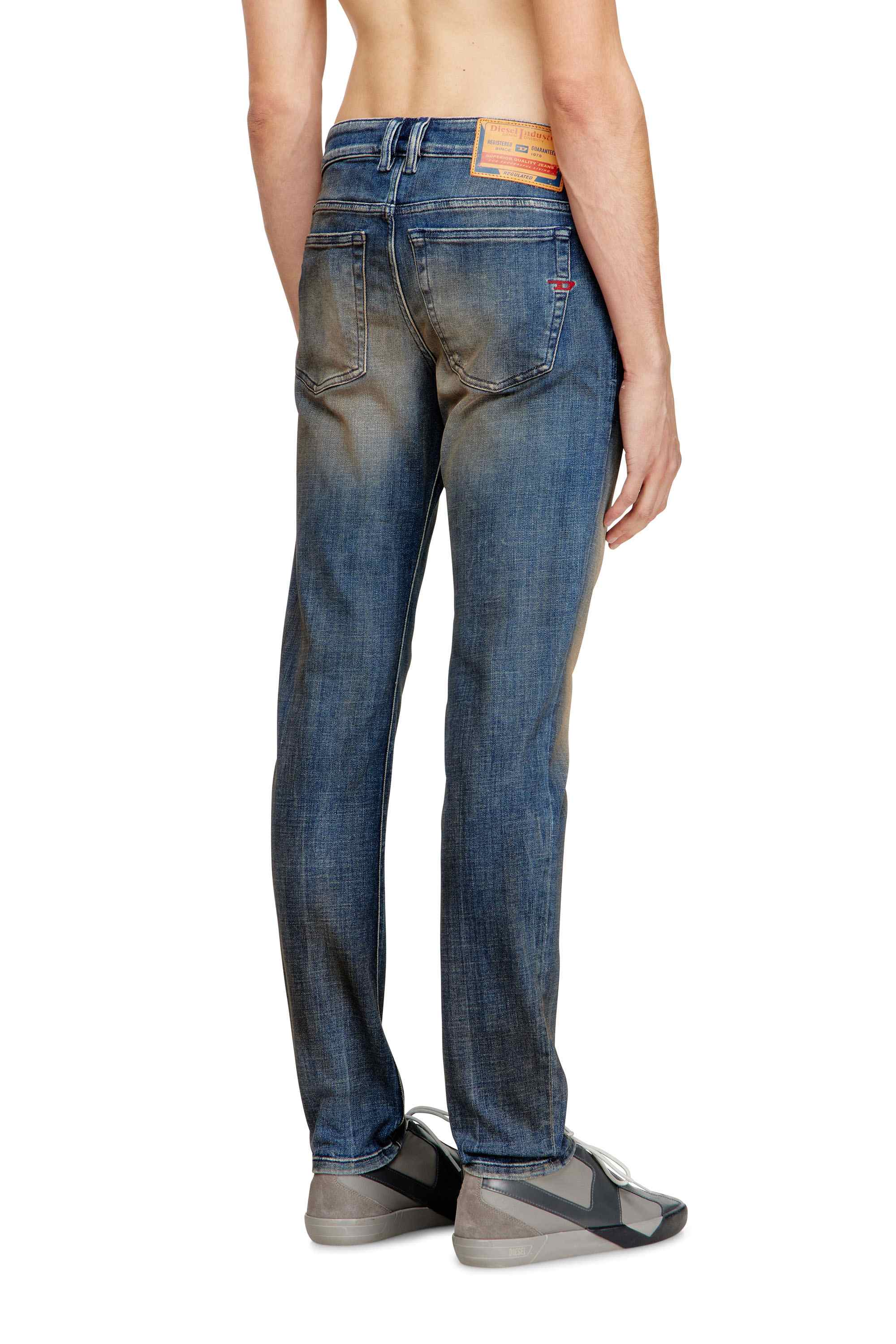 Mid Blue Skinny Fit Jeans - 1979 Sleenker