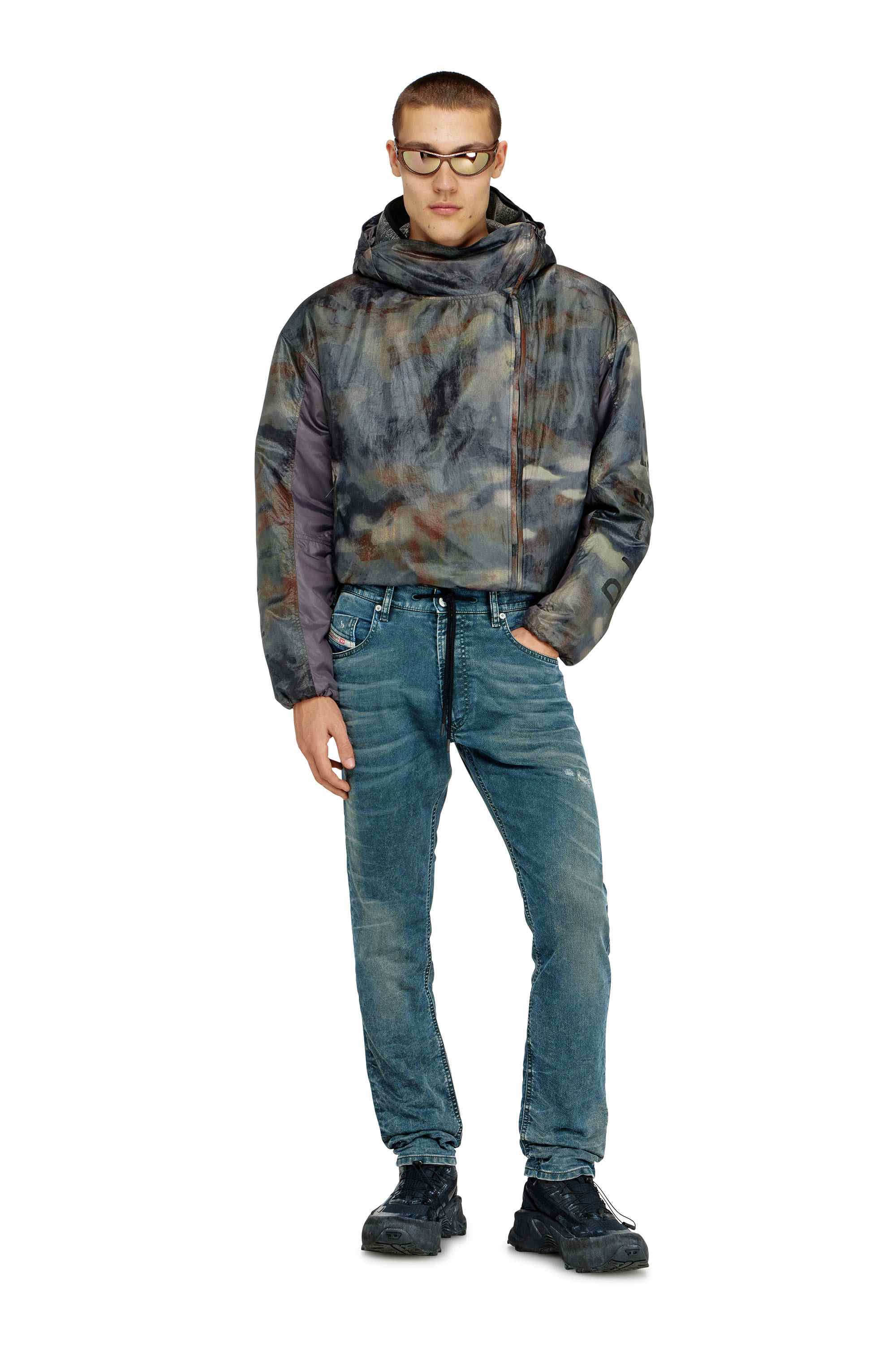 Mid Blue Regular Fit 2032 D-Krooley Joggjeans