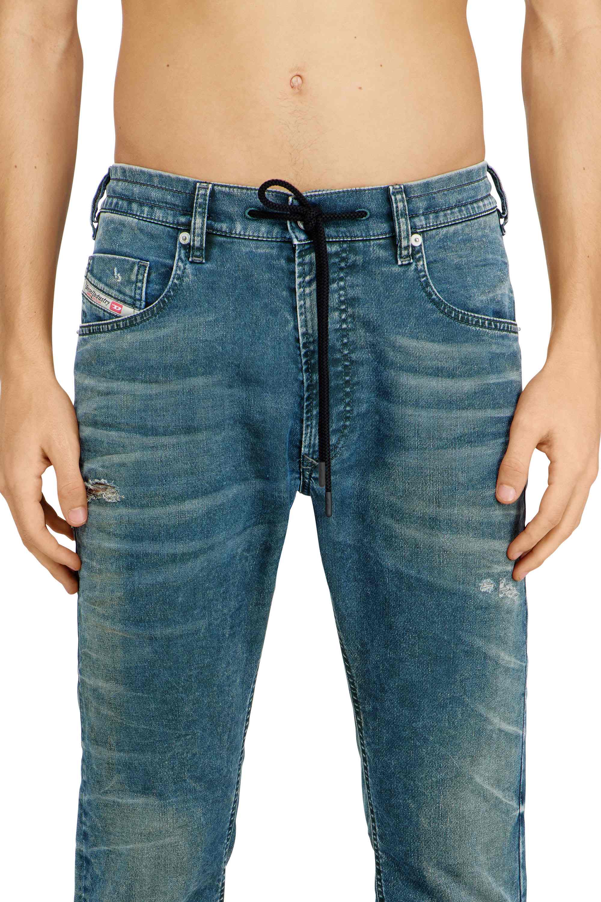 Mid Blue Regular Fit 2032 D-Krooley Joggjeans