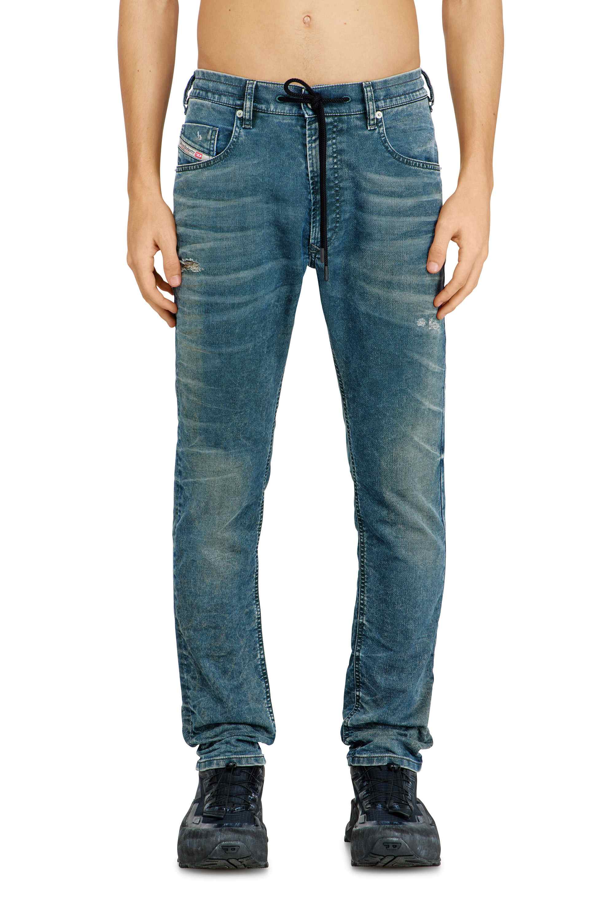 Mid Blue Regular Fit 2032 D-Krooley Joggjeans