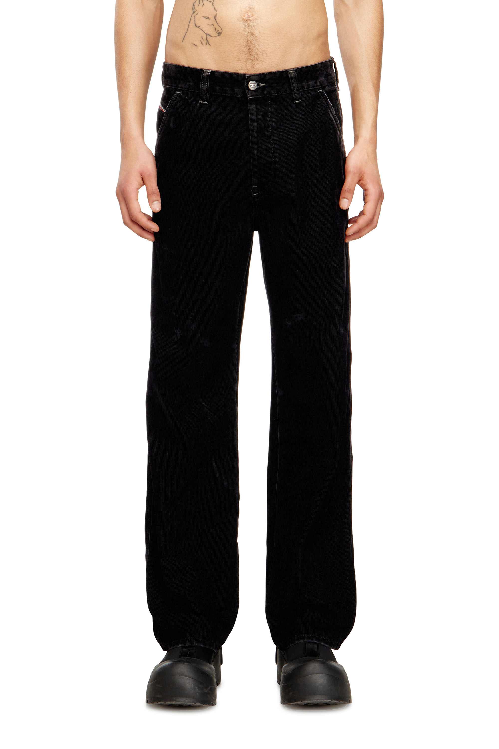 Black Regular Fit Jeans - D-Phant-chino