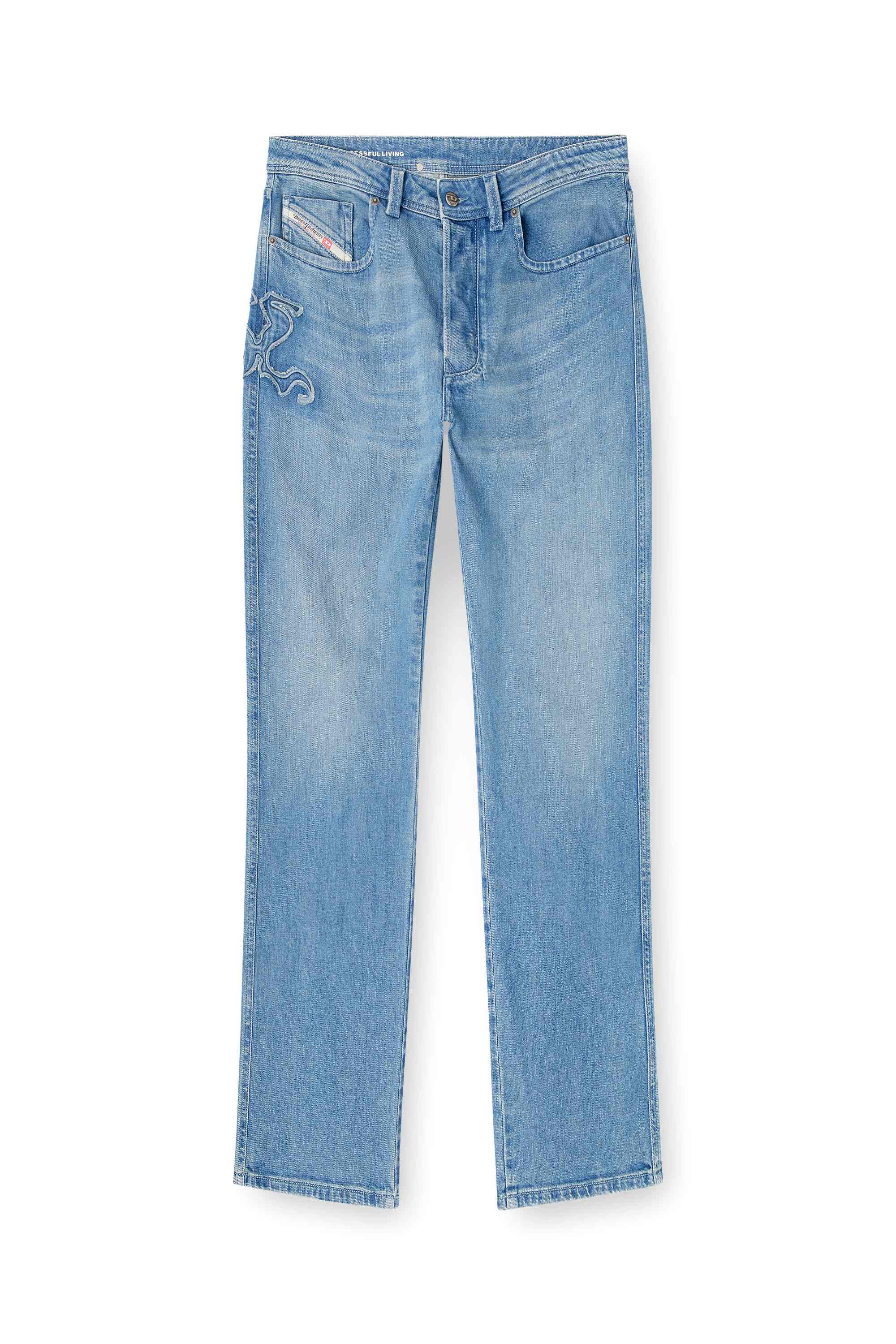 Light Blue Regular Fit Jeans - 1985 Larkee