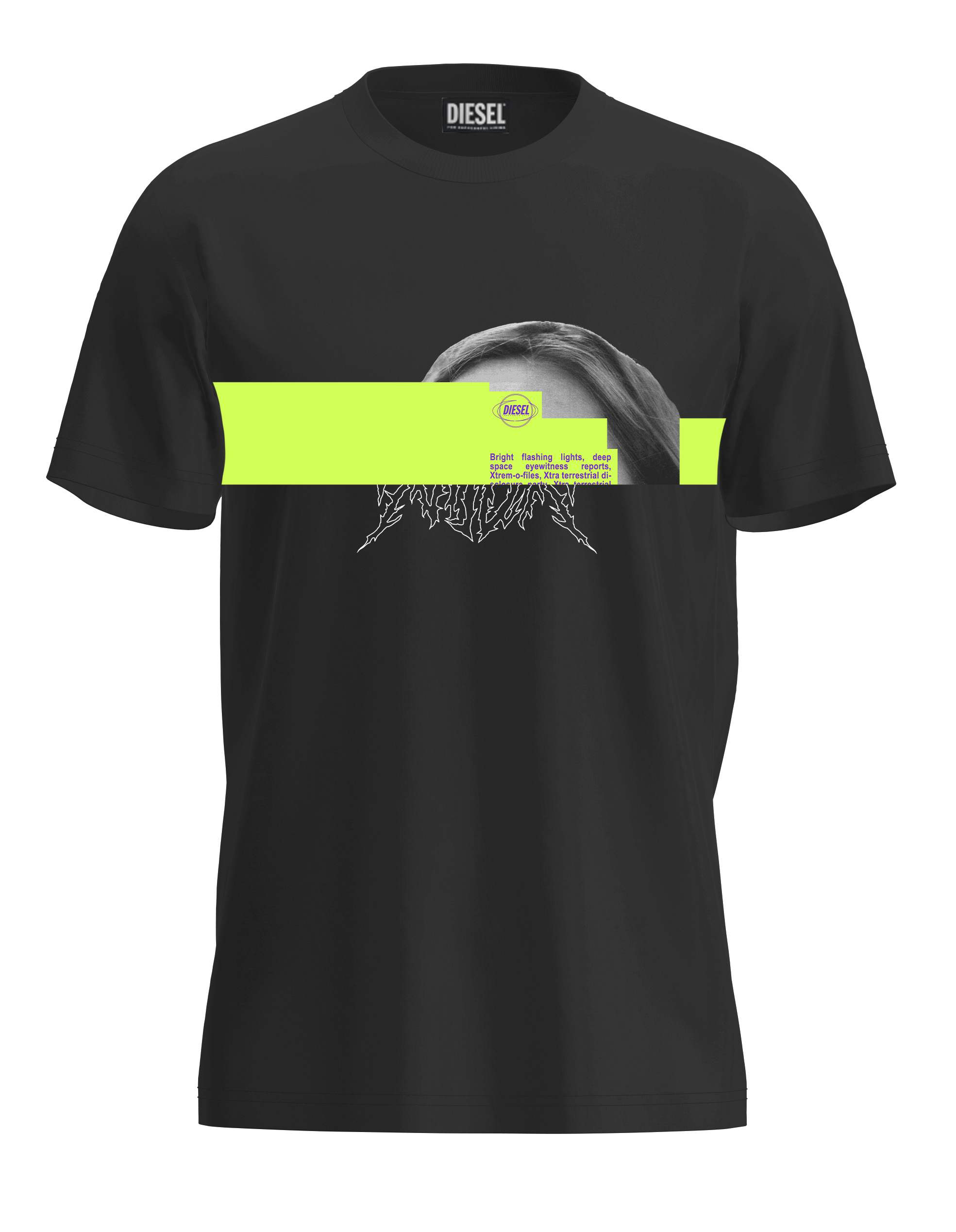 Black Men T-Shirts O-JUST-NR.23