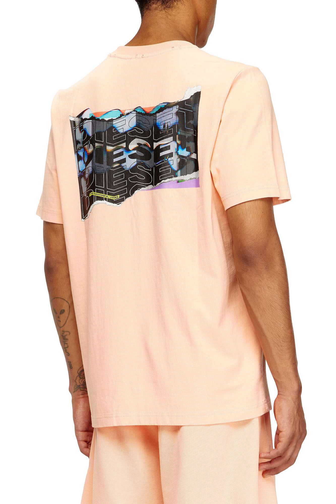 Pink Men T-Shirts O-JUST-NR.30