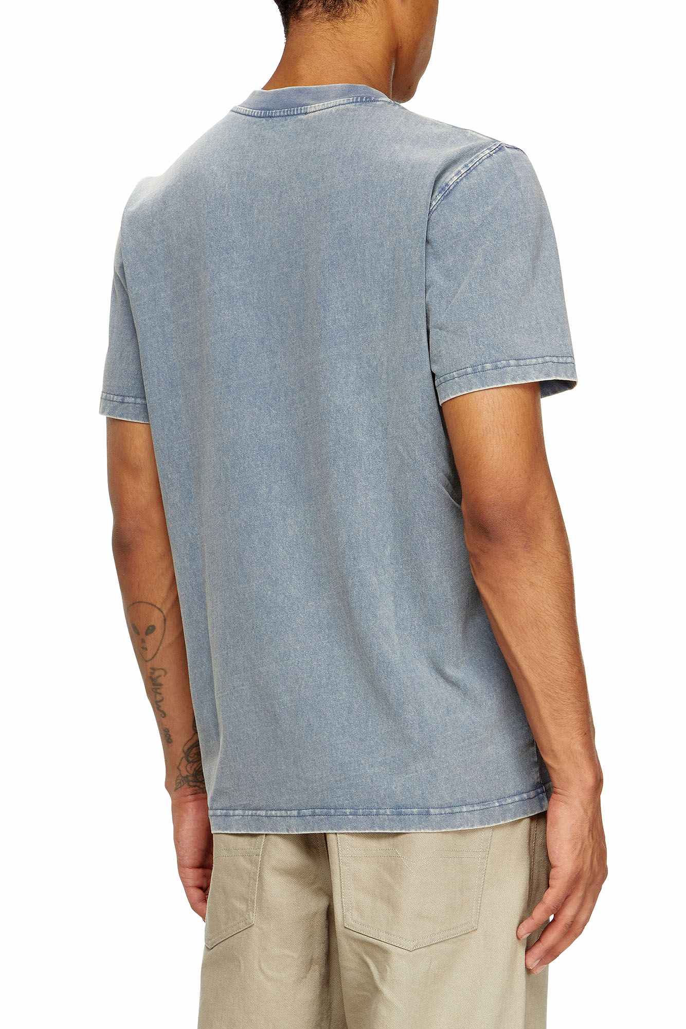 Blue Men T-Shirts O-JUST-YJ