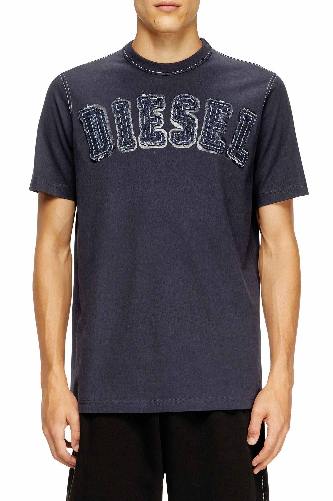 Blue Men T-Shirts T-JUST-BRU NR.32