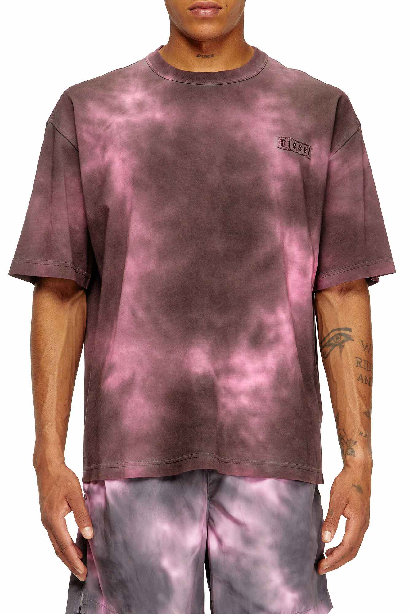 Pink Men T-Shirts T-WASH XZ1