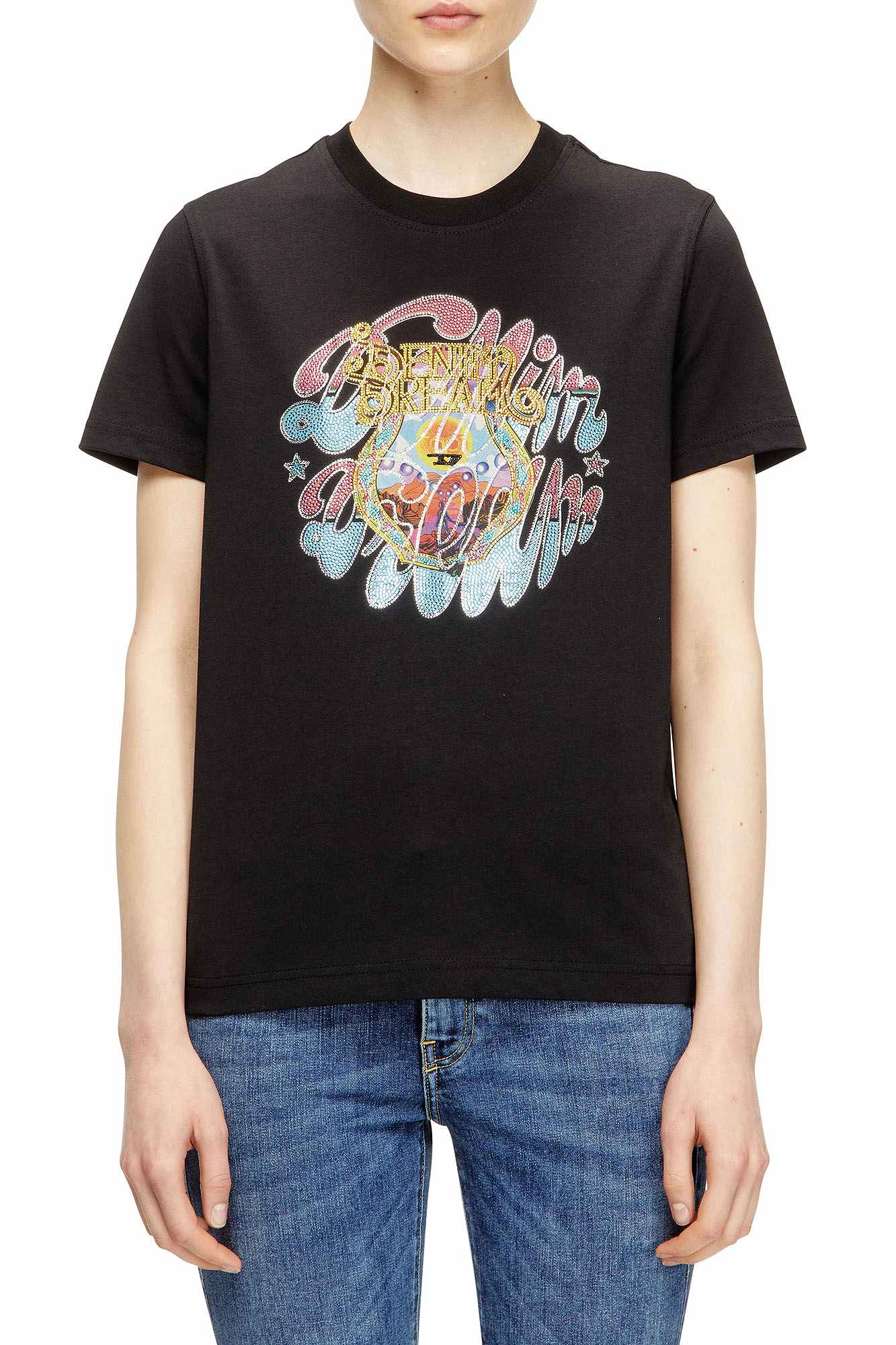 Black Women T-Shirts T-REG-INC