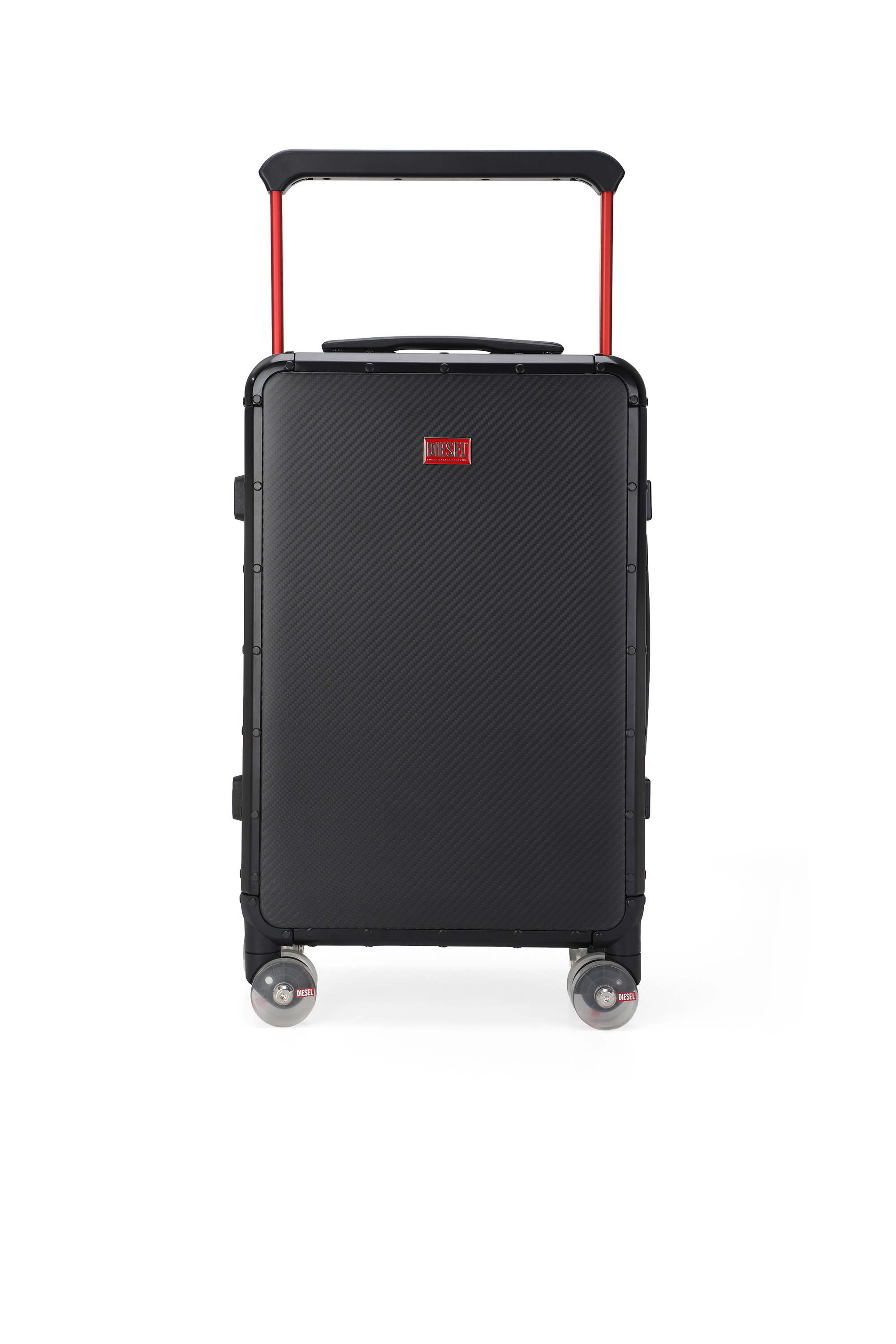Black Carbon Fiber Suitcase