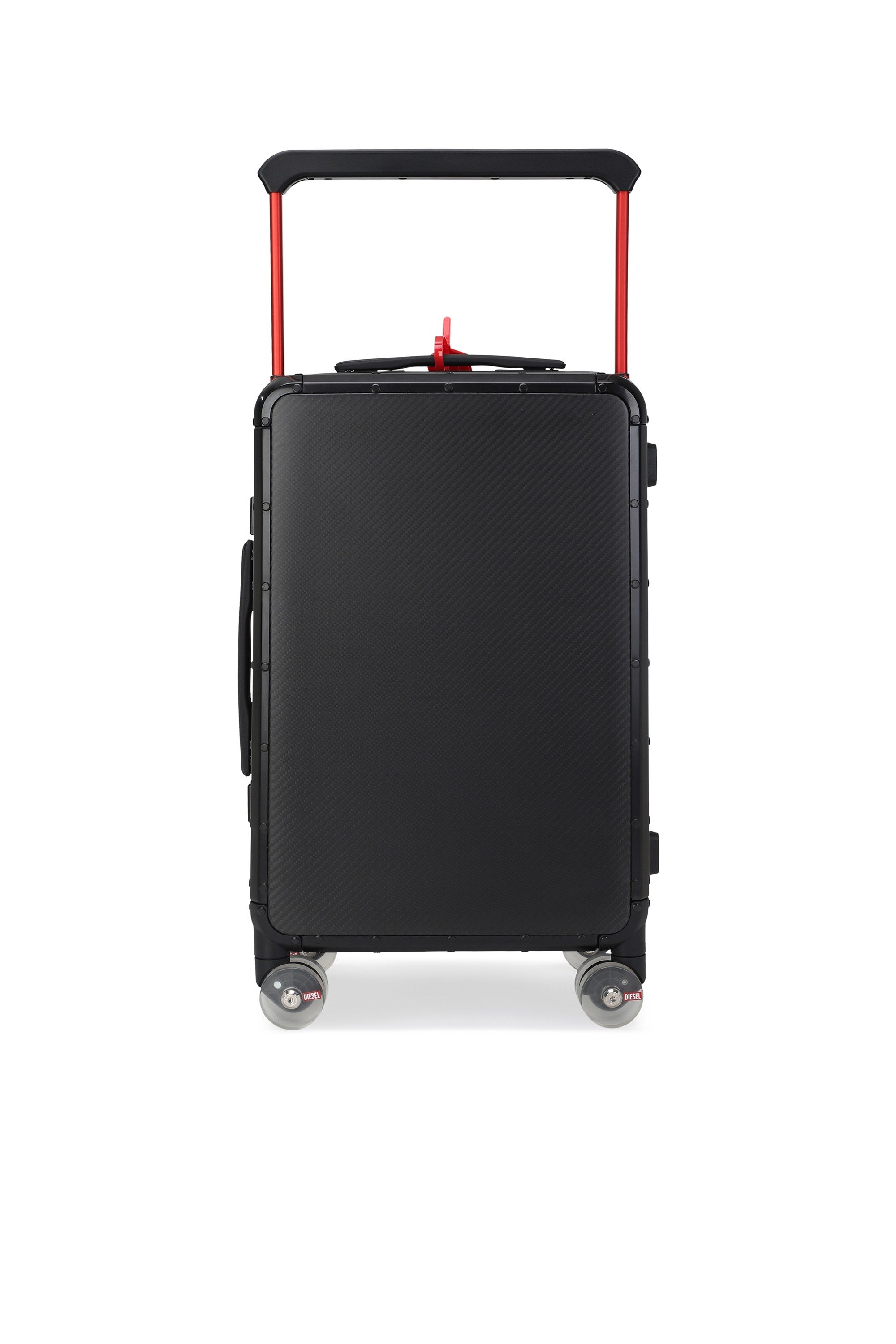 Black Carbon Fiber Suitcase